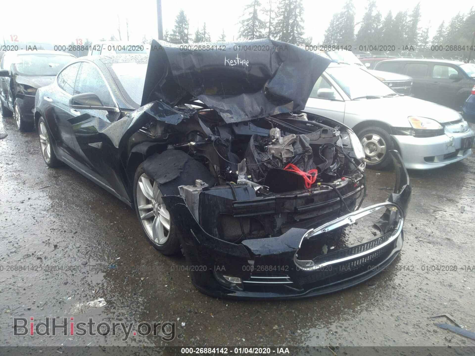 Photo 5YJSA1H11EFP38505 - TESLA MODEL S 2014