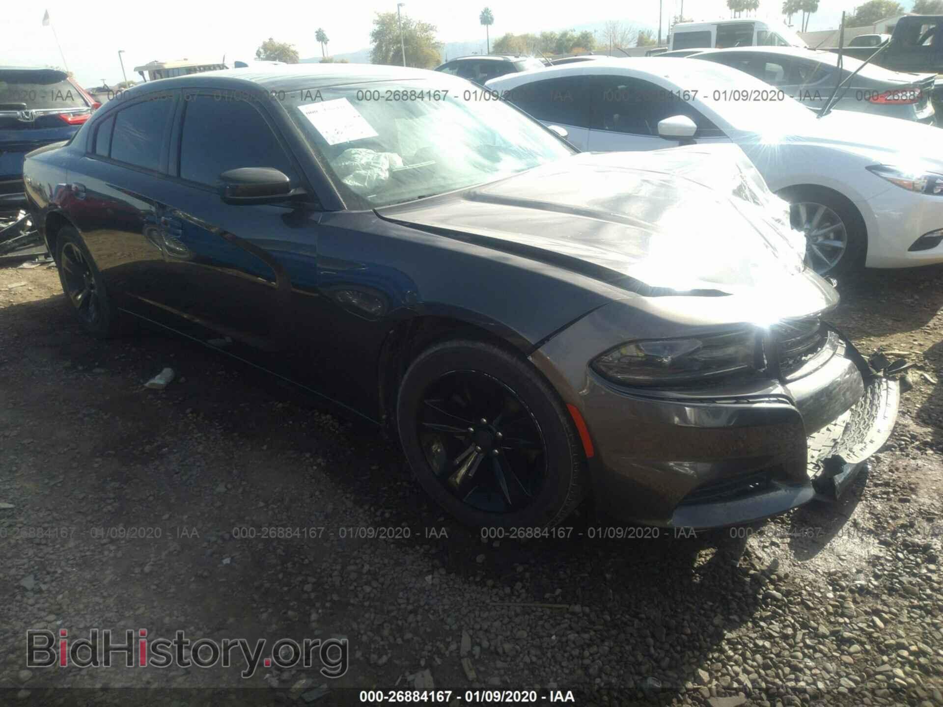 Фотография 2C3CDXHG2GH166591 - DODGE CHARGER 2016