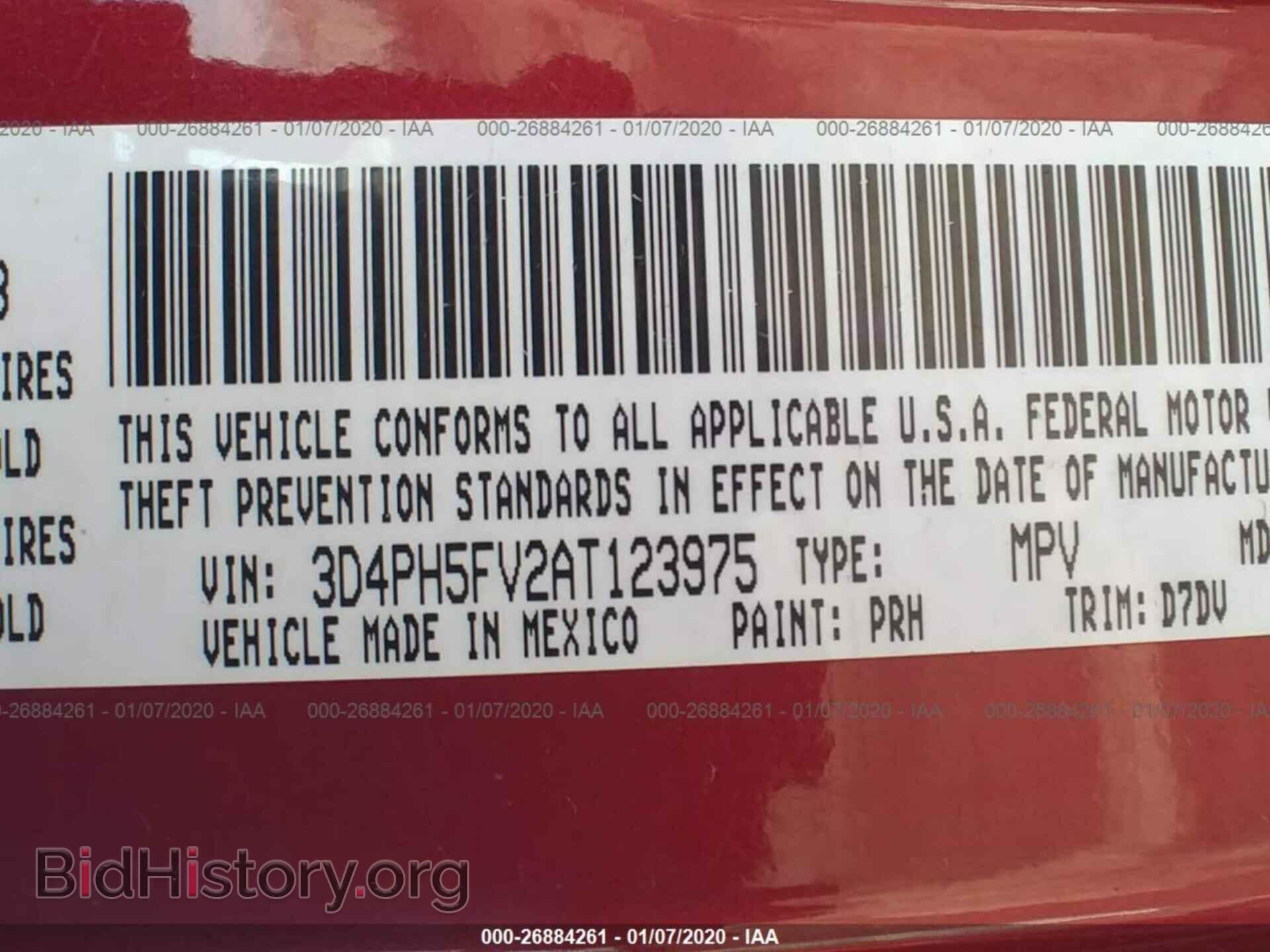 2010 DODGE JOURNEY - VIN: 3D4PH5FV2AT123975 - Фото 9