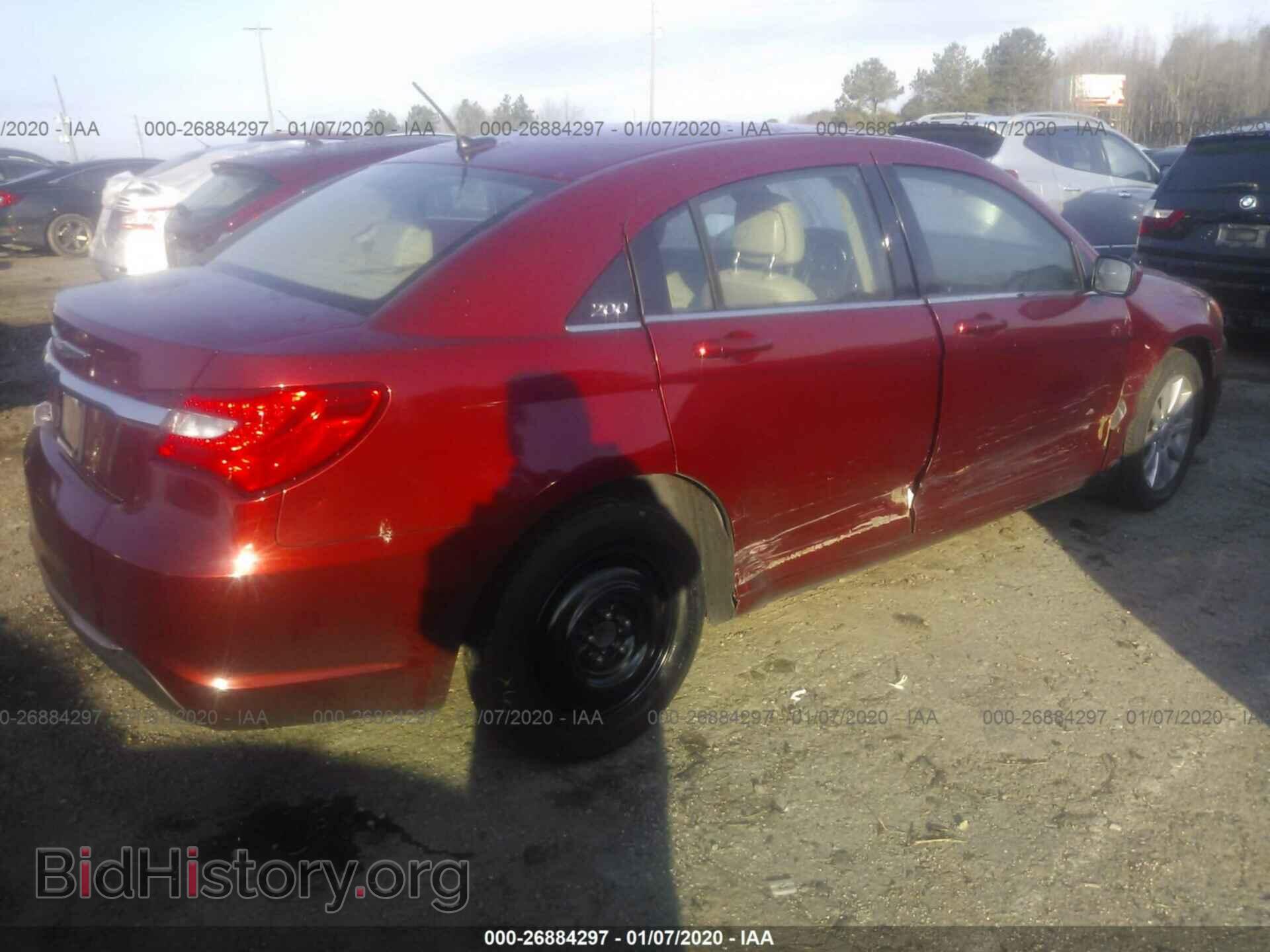 2012 CHRYSLER 200 - VIN: 1C3CCBBB6CN142816 - Фото 4