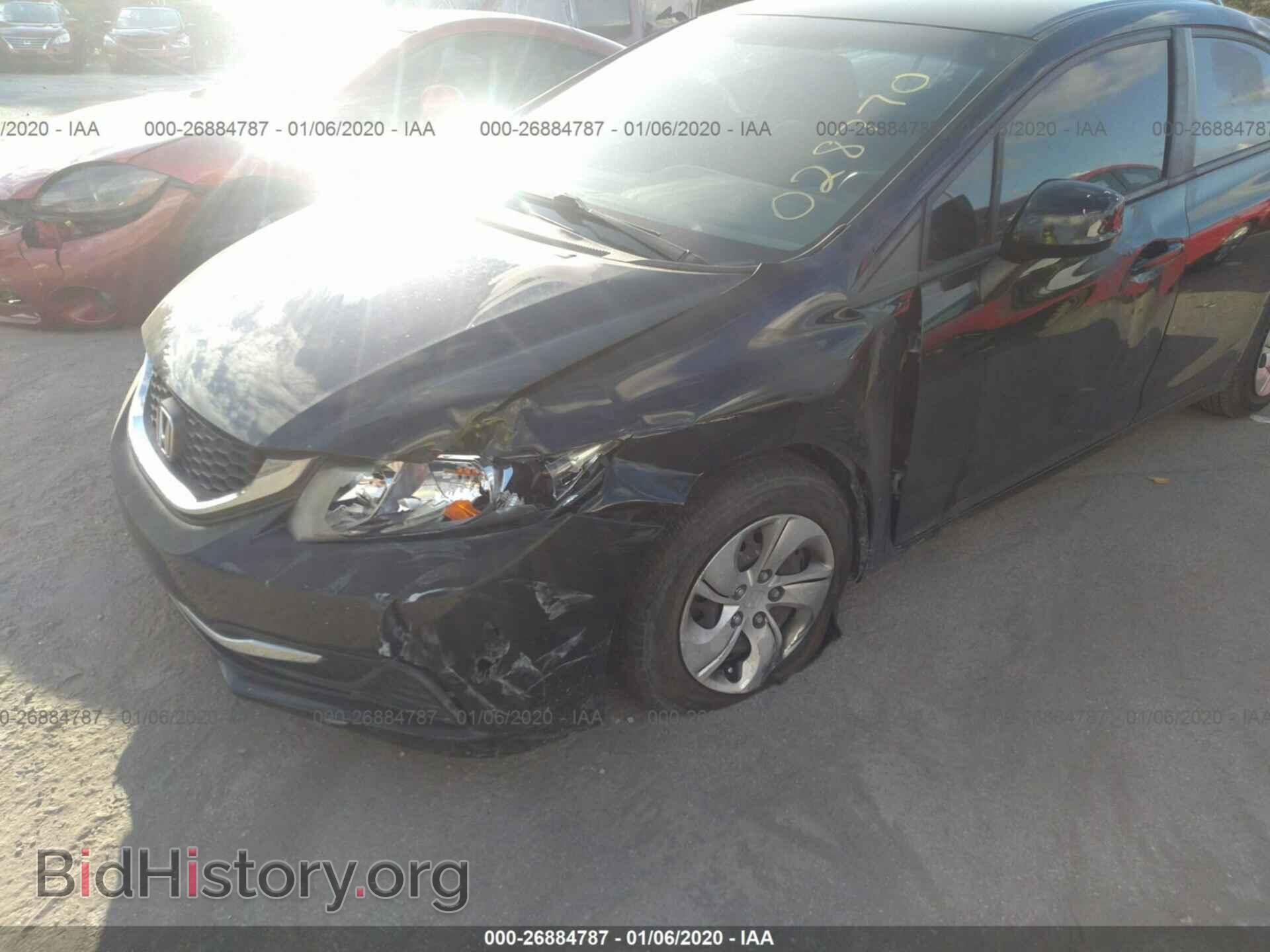 2013 HONDA CIVIC - VIN: 19XFB2E59DE028770 - Фото 6