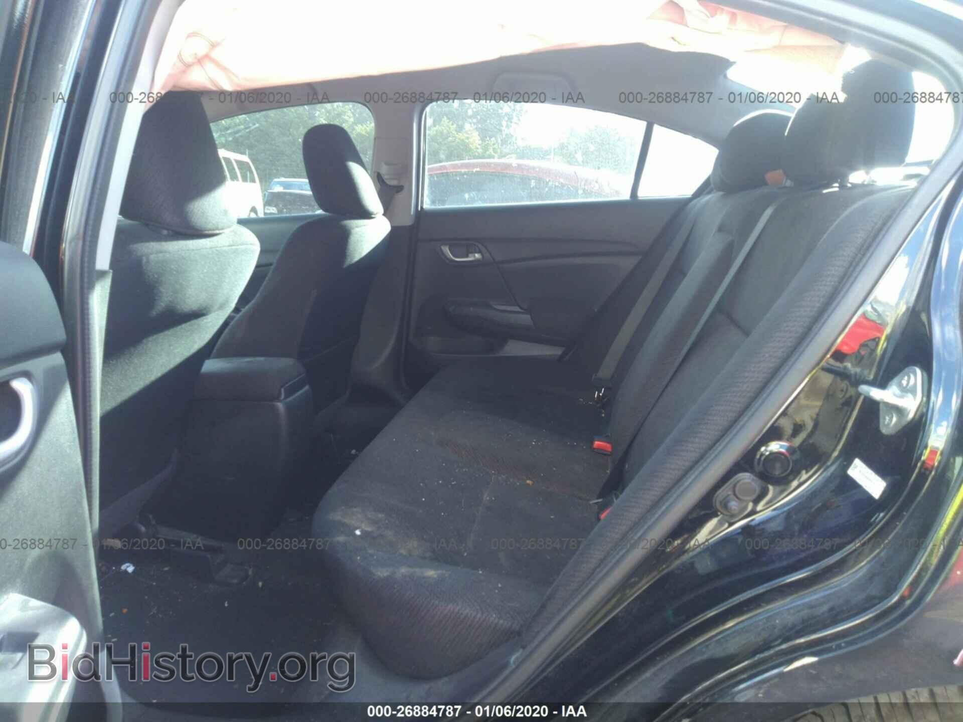 2013 HONDA CIVIC - VIN: 19XFB2E59DE028770 - Фото 8