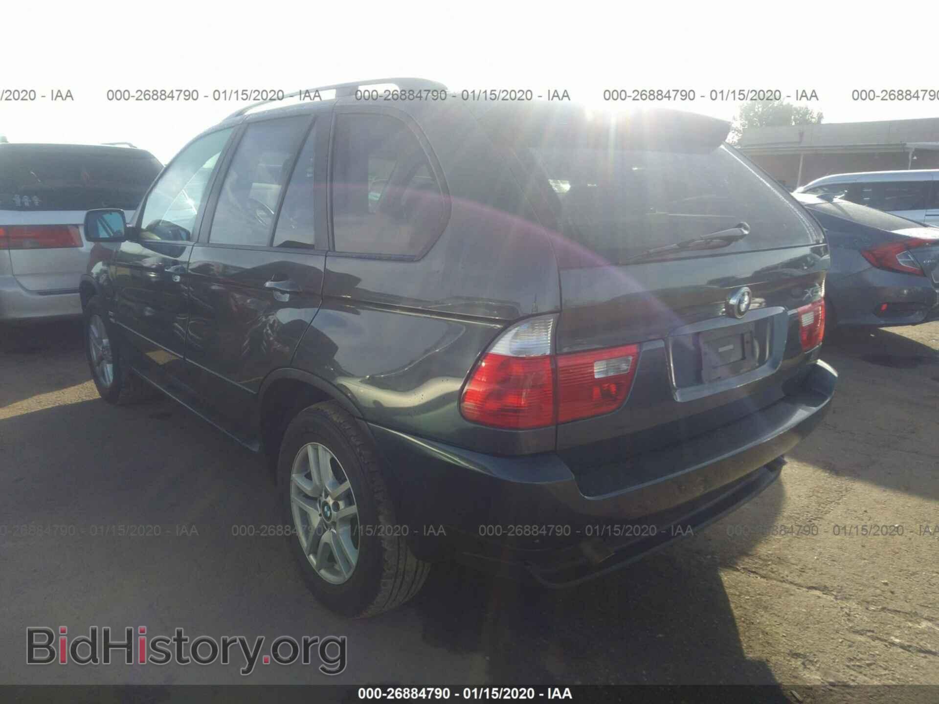 2006 BMW X5 - VIN: 5UXFA13556LY28247 - Фото 3