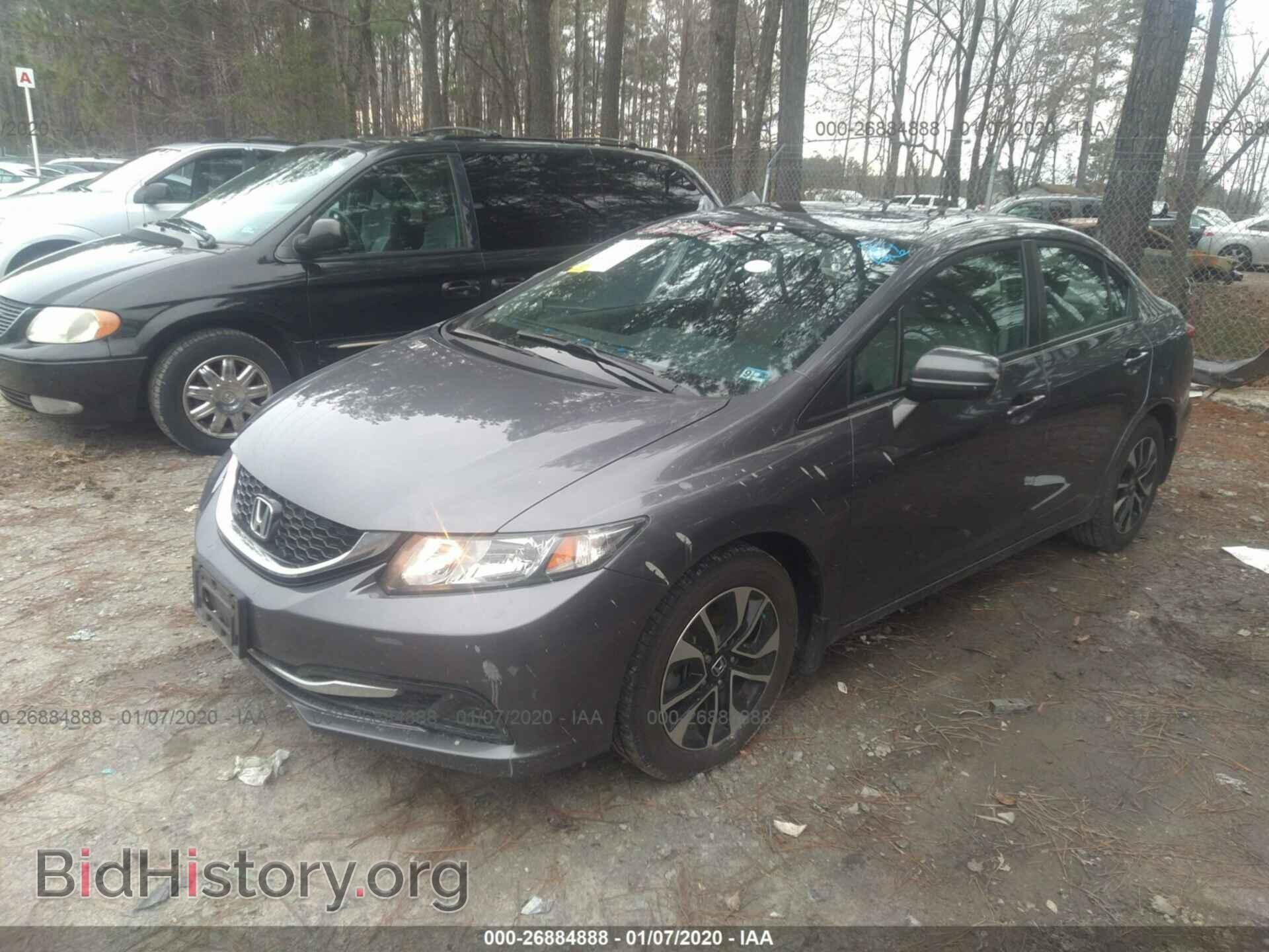 2014 HONDA CIVIC - VIN: 2HGFB2F86EH538431 - Photo 2