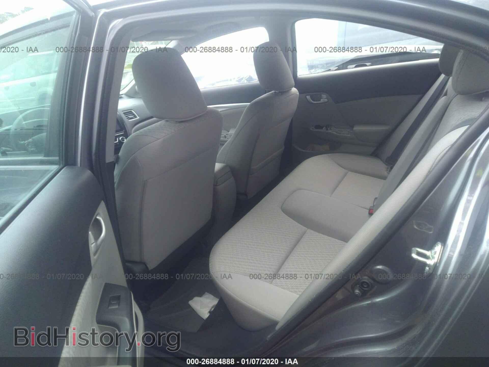 2014 HONDA CIVIC - VIN: 2HGFB2F86EH538431 - Photo 8
