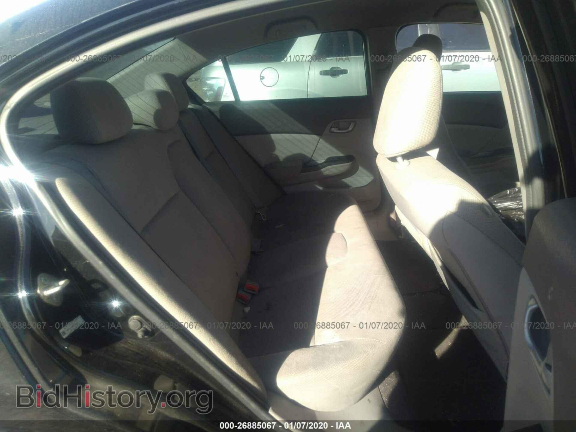 2012 HONDA CIVIC - VIN: 19XFB2F50CE369911 - Фото 8