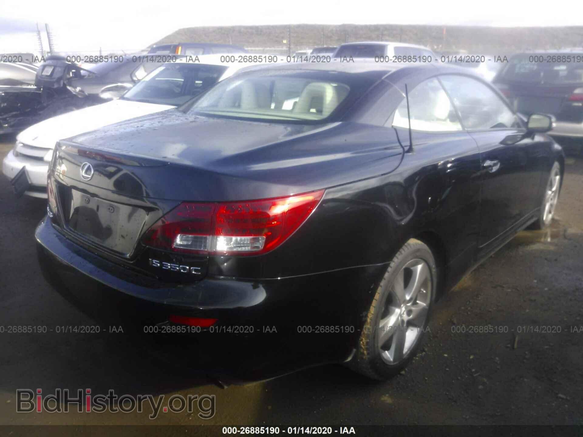 2010 LEXUS IS - VIN: JTHFE2C25A2503290 - Фото 4