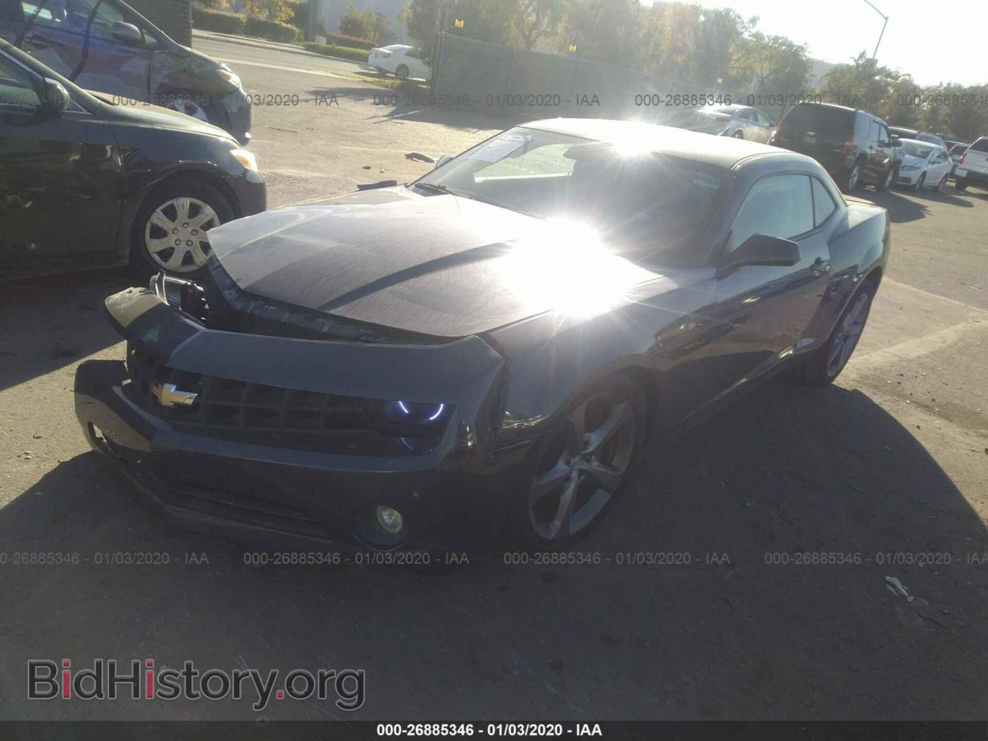2011 CHEVROLET CAMARO - VIN: 2G1FC1ED7B9145055 - Фото 2