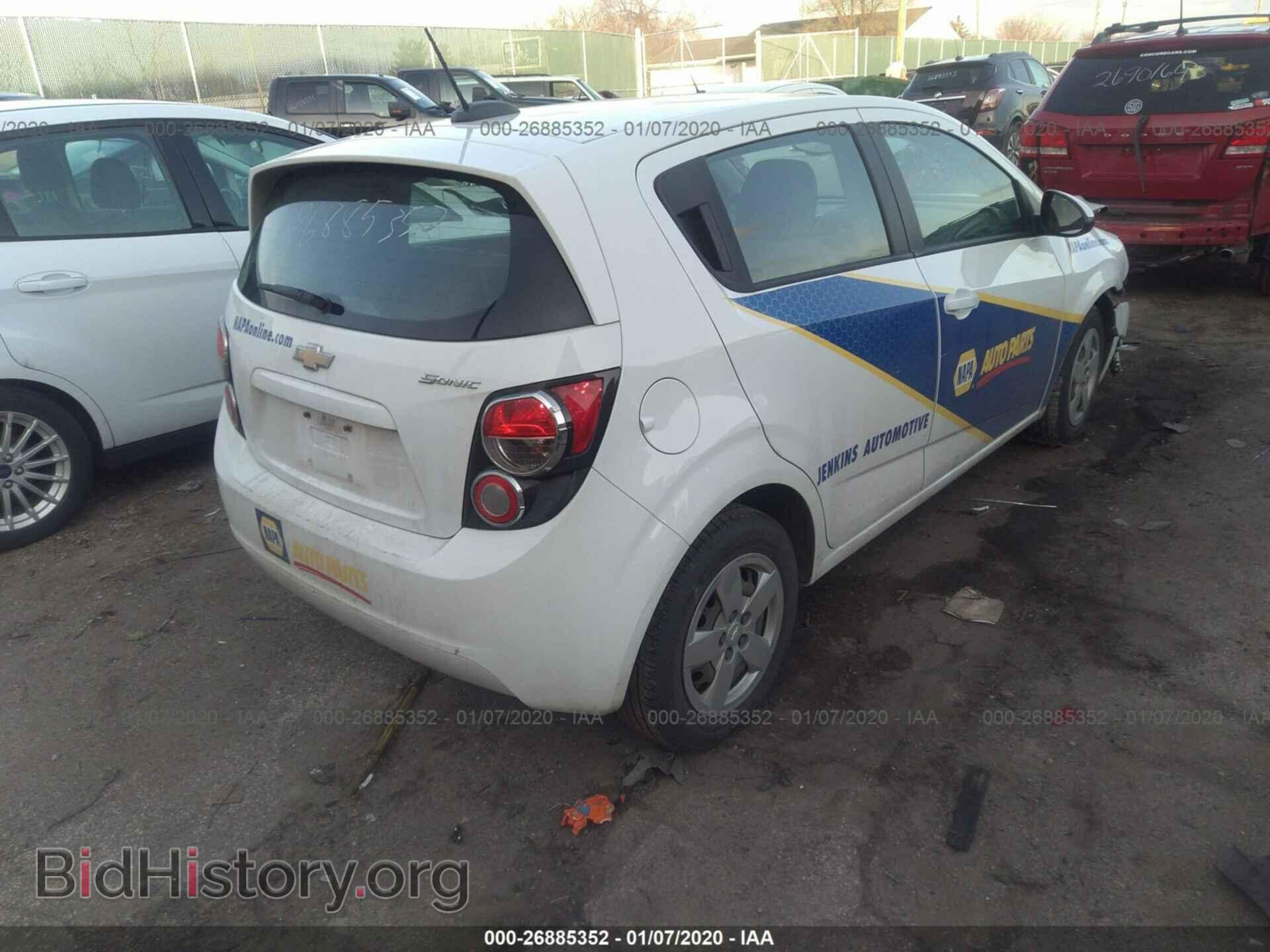 2016 CHEVROLET SONIC - VIN: 1G1JA6SH1G4166093 - Фото 4