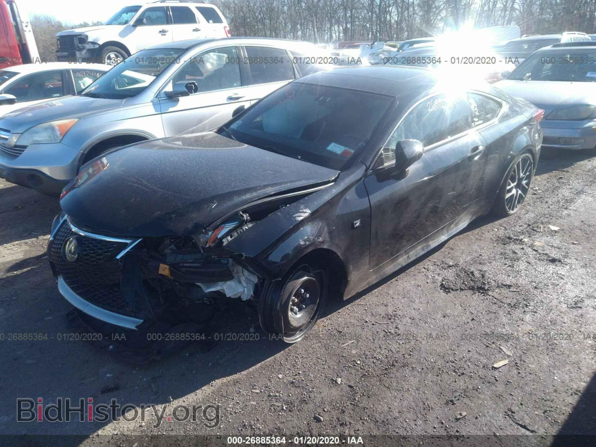 2016 LEXUS RC - VIN: JTHSM5BCXG5000178 - Фото 2