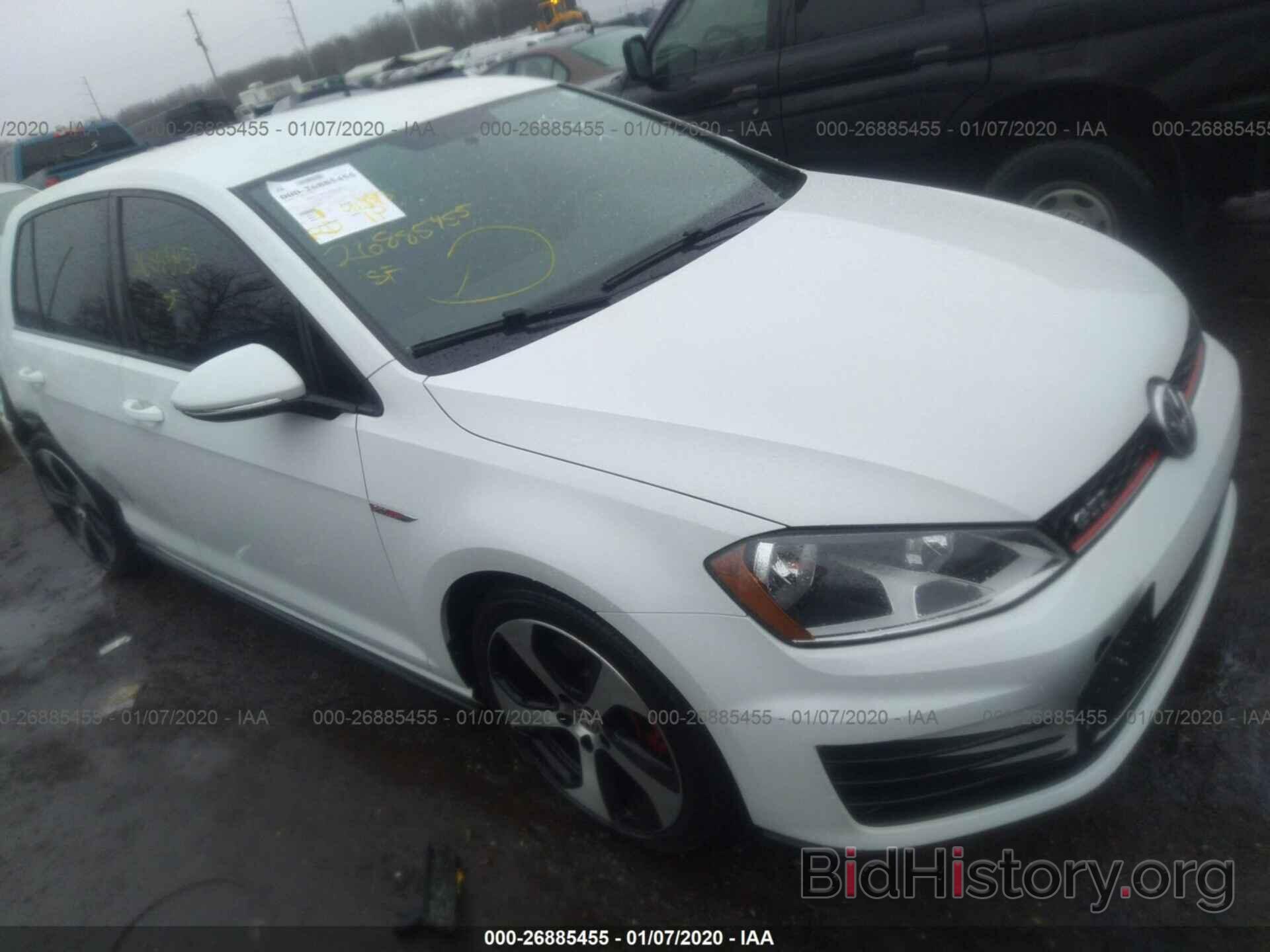 Photo 3VW4T7AU1HM066677 - VOLKSWAGEN GTI 2017