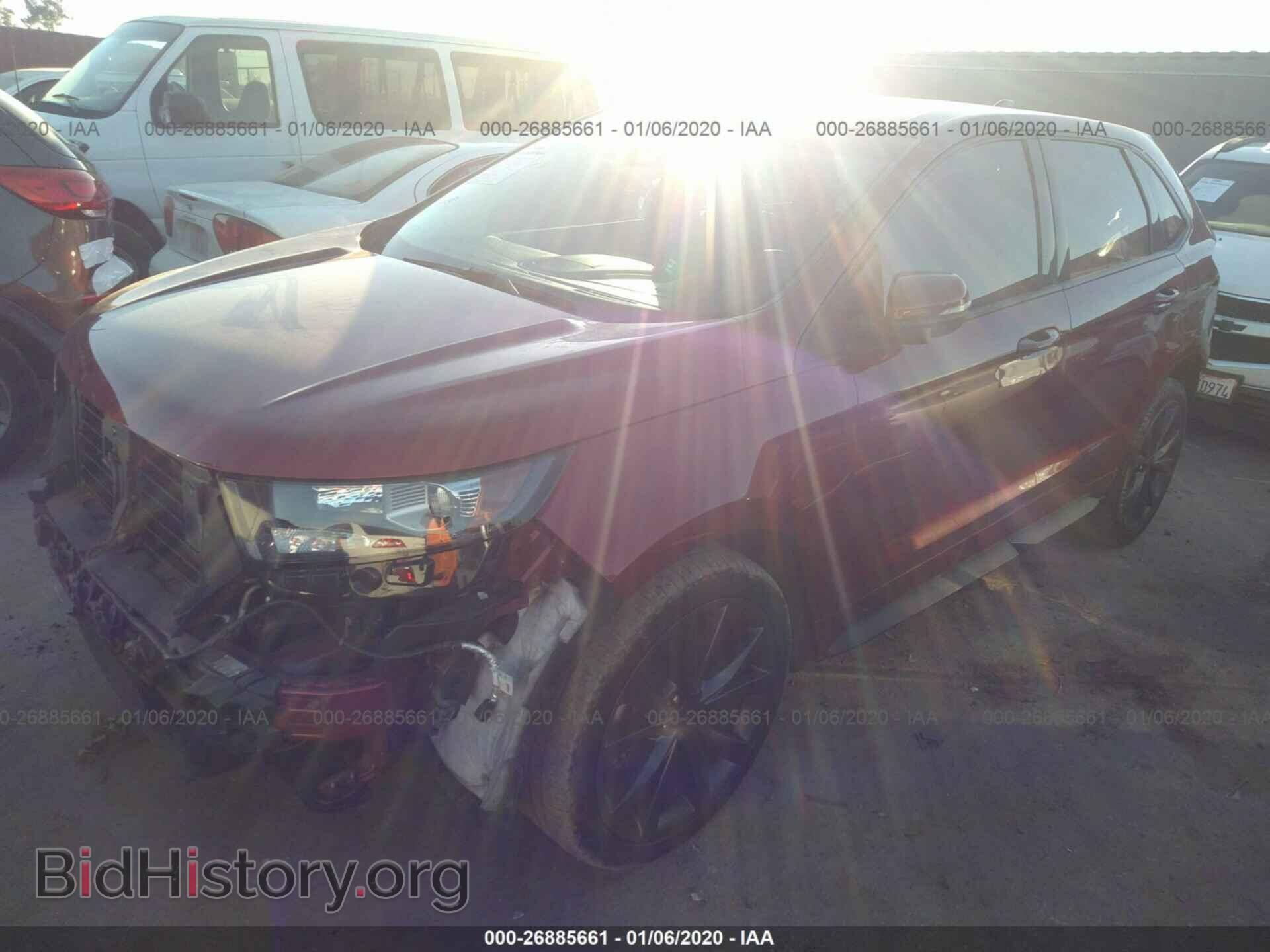 2015 FORD EDGE - VIN: 2FMTK3AP7FBC42212 - Фото 2
