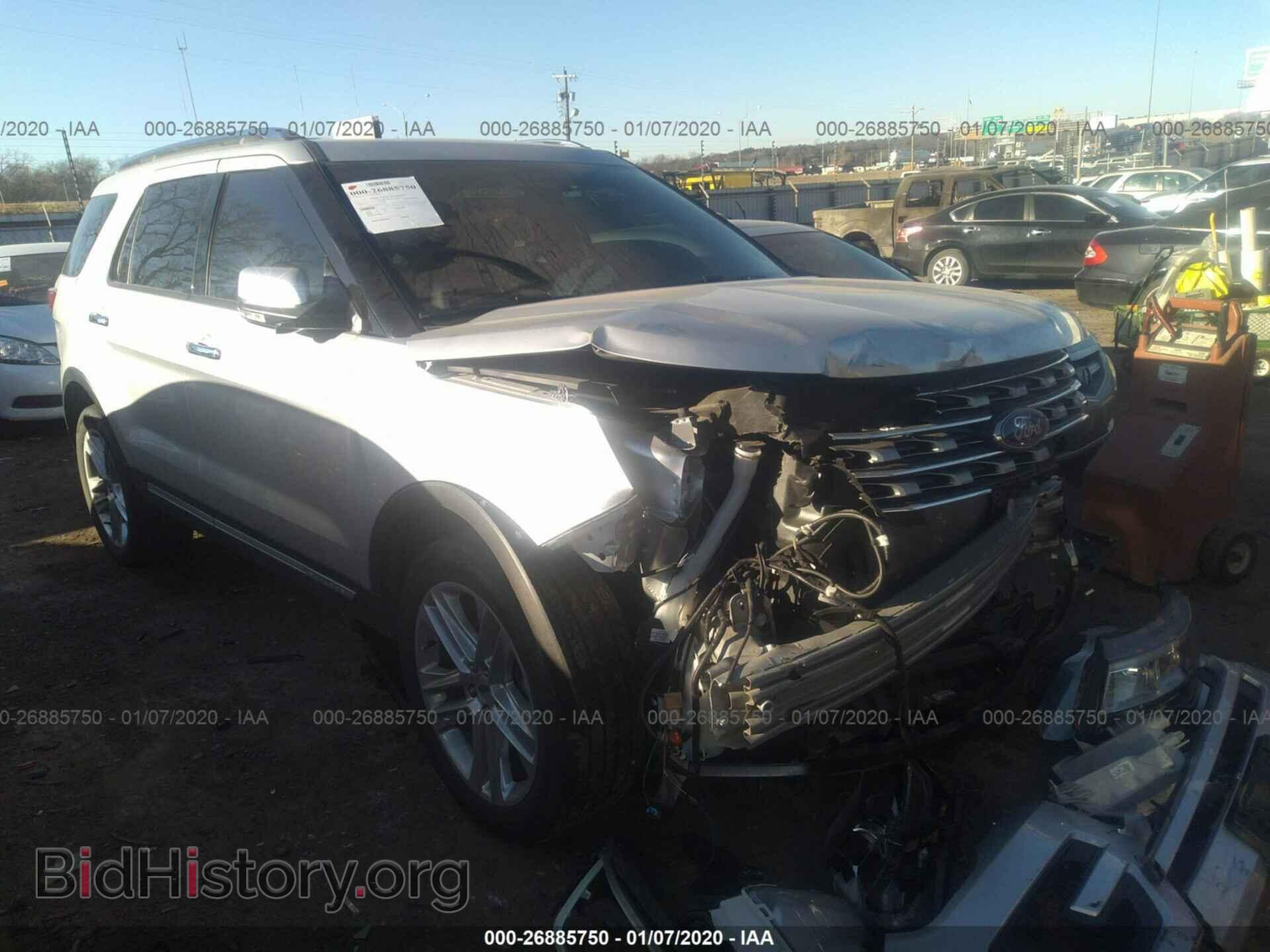 Photo 1FM5K8F86HGD87826 - FORD EXPLORER 2017