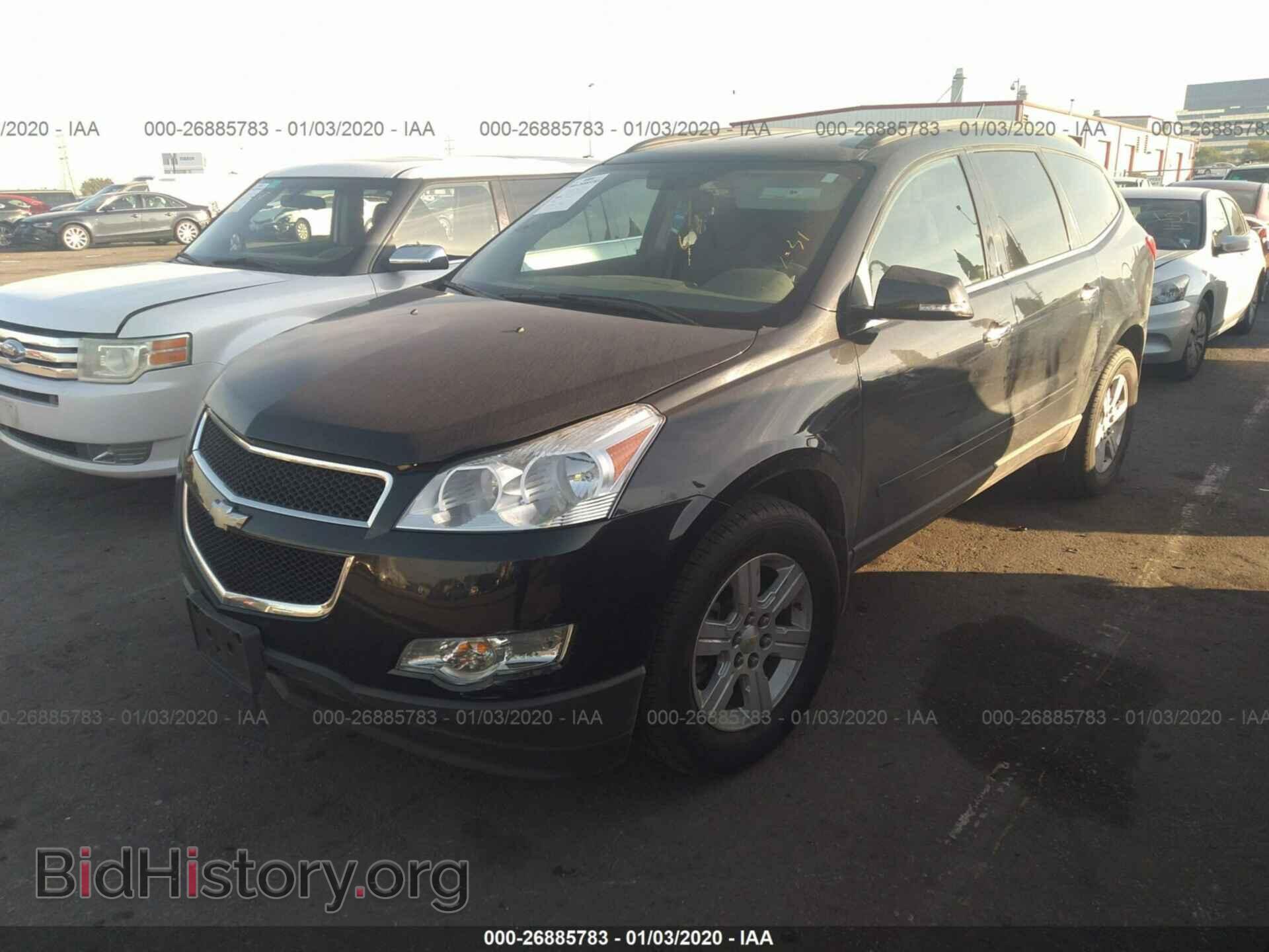 2012 CHEVROLET TRAVERSE - VIN: 1GNKRGED3CJ201223 - Фото 2