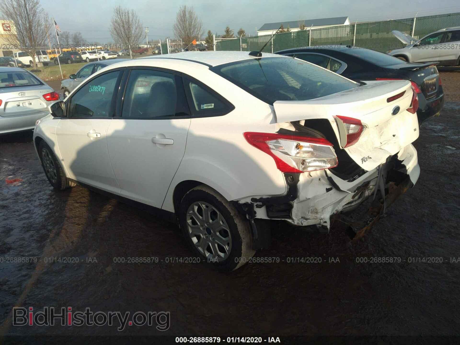2012 FORD FOCUS - VIN: 1FAHP3F2XCL446741 - Фото 3