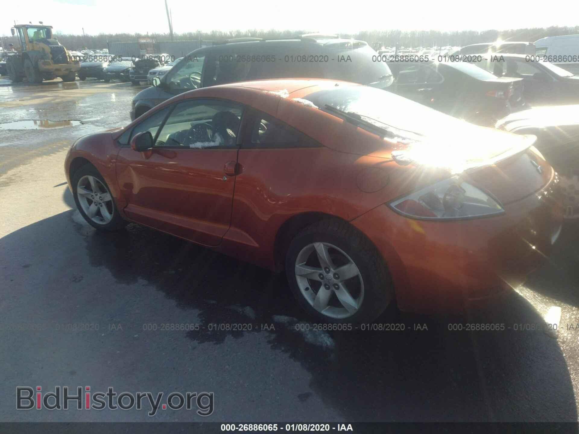 2007 MITSUBISHI ECLIPSE - VIN: 4A3AK24F17E008935 - Photo 3