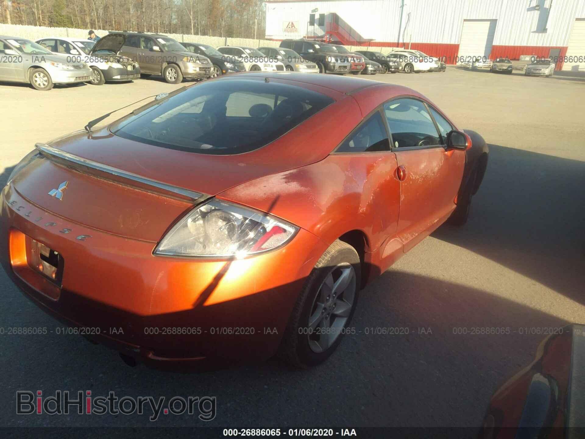2007 MITSUBISHI ECLIPSE - VIN: 4A3AK24F17E008935 - Photo 4