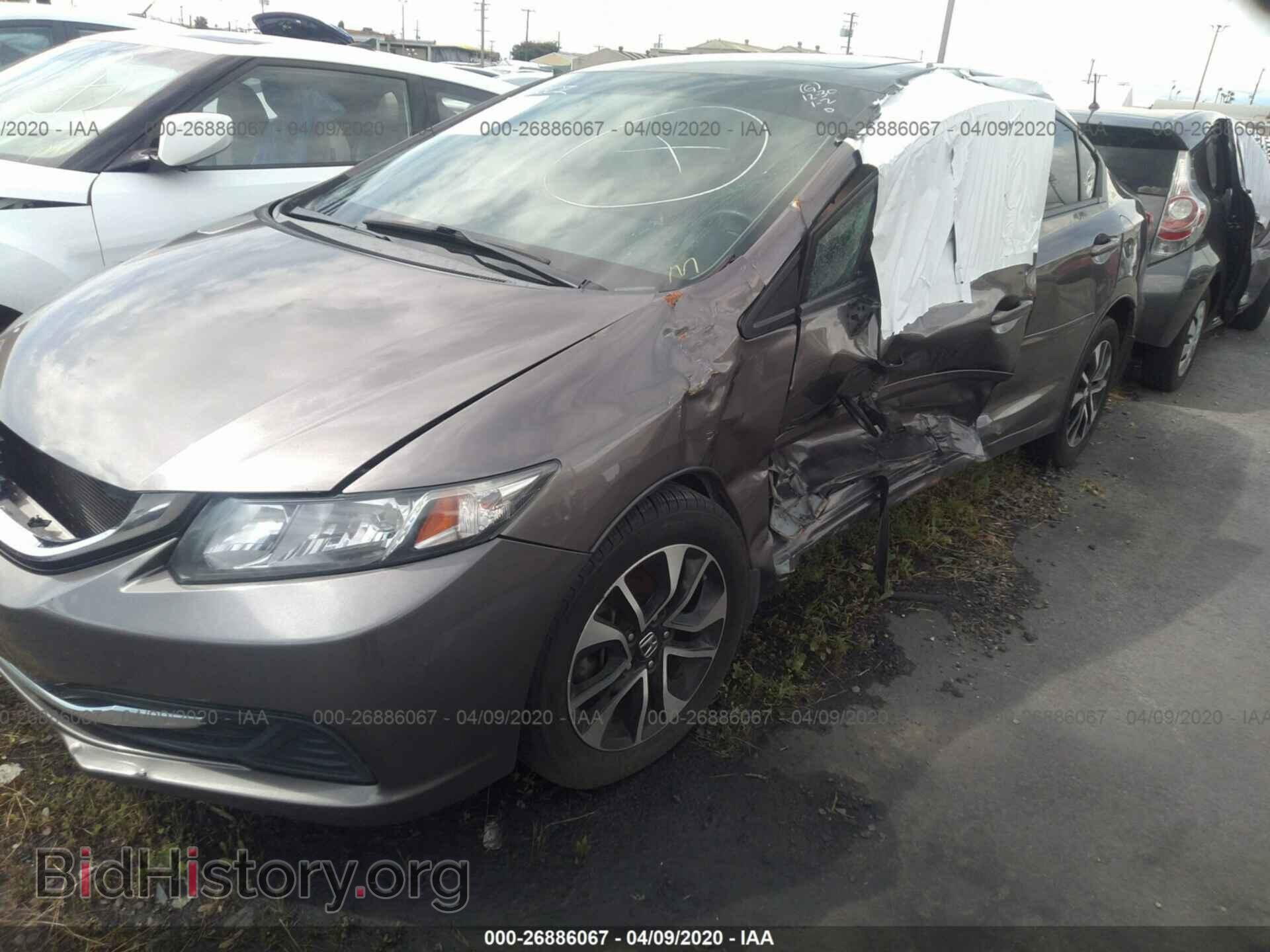2013 HONDA CIVIC - VIN: 19XFB2F82DE205233 - Фото 6