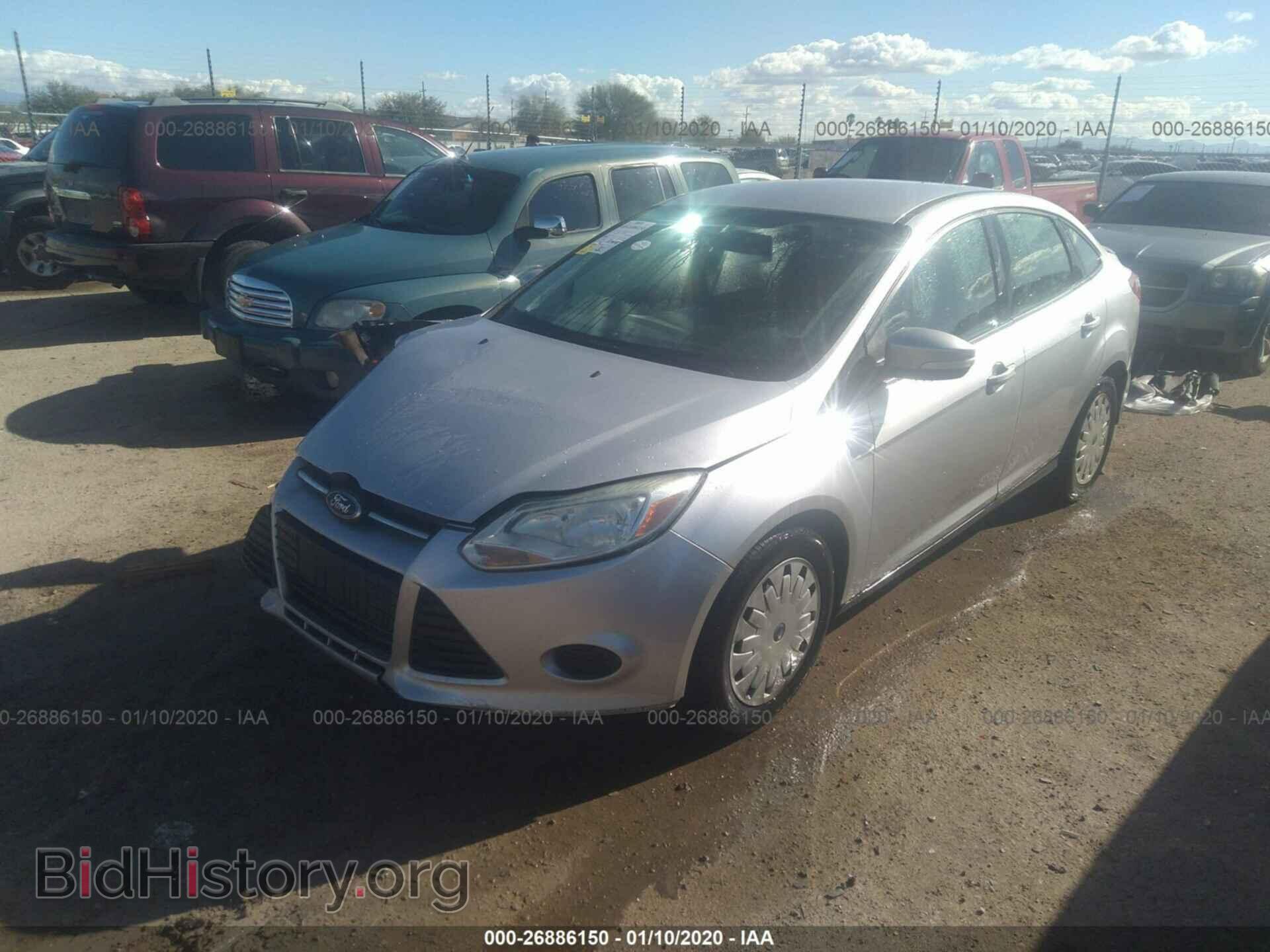 2013 FORD FOCUS - VIN: 1FADP3F22DL251653 - Фото 2