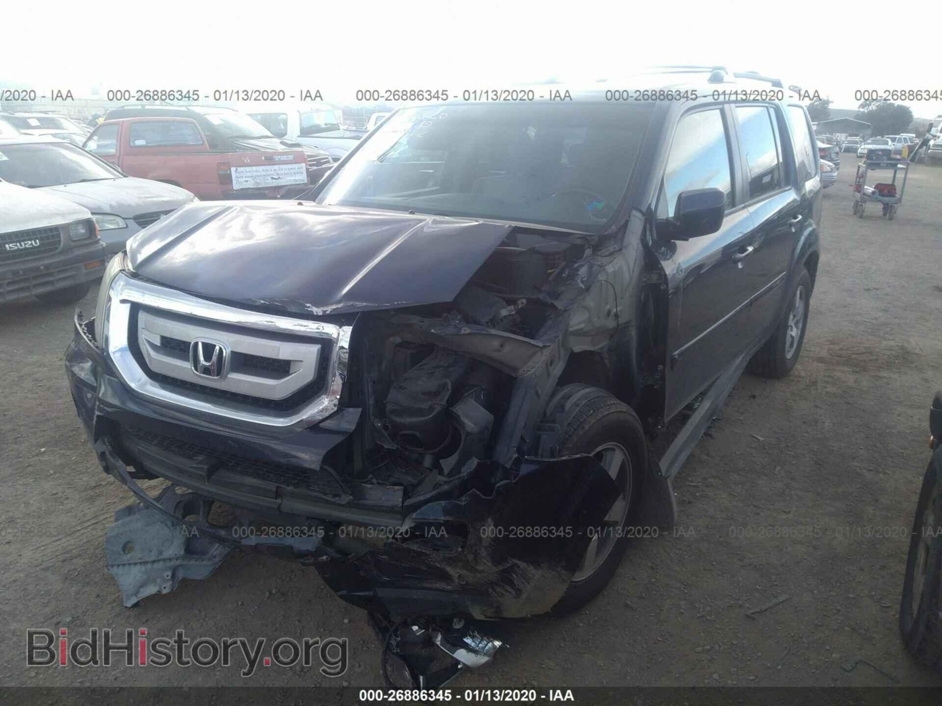2011 HONDA PILOT - VIN: 5FNYF4H58BB052618 - Фото 2