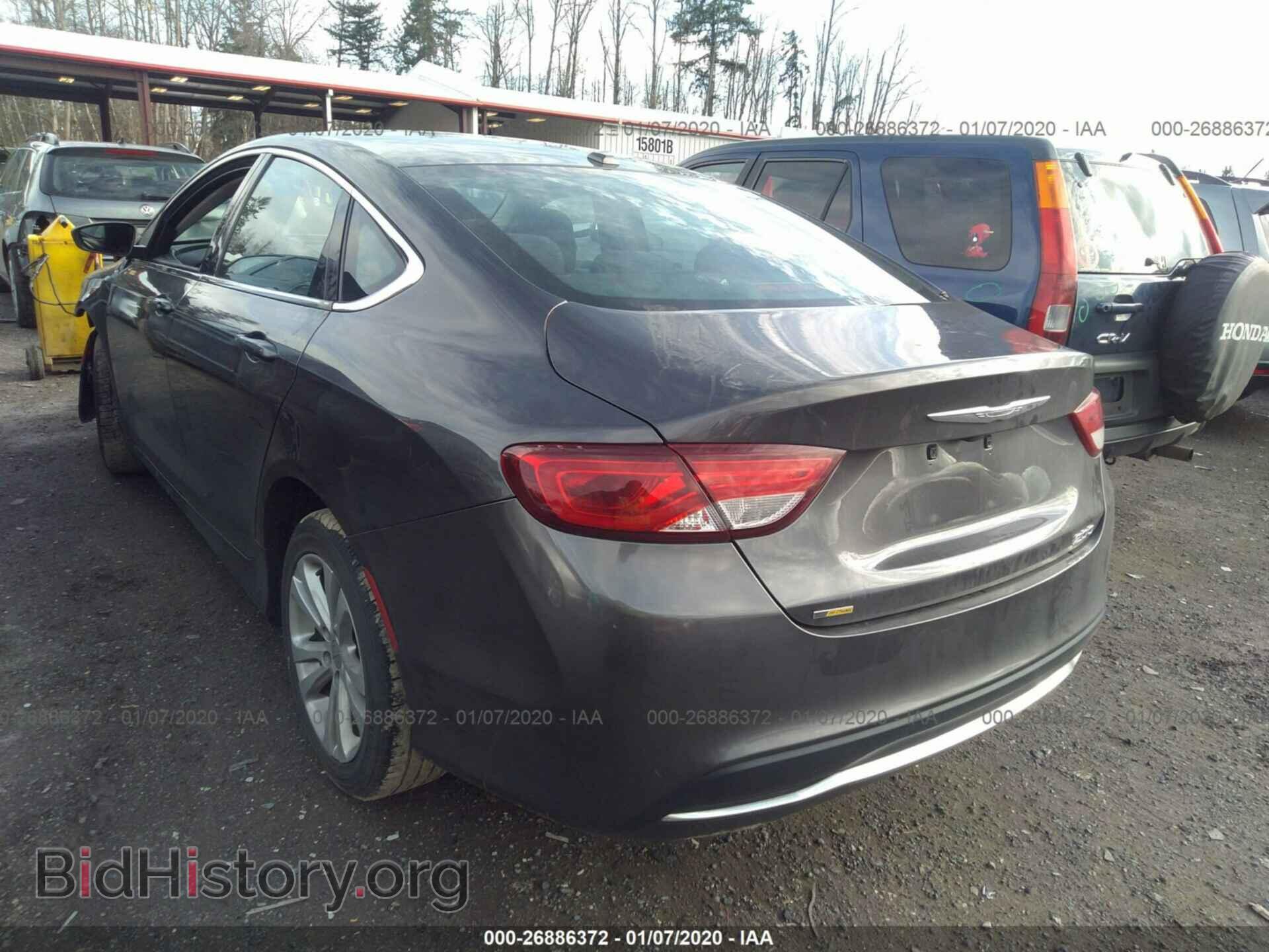 2015 CHRYSLER 200 - VIN: 1C3CCCAB1FN616182 - Photo 3
