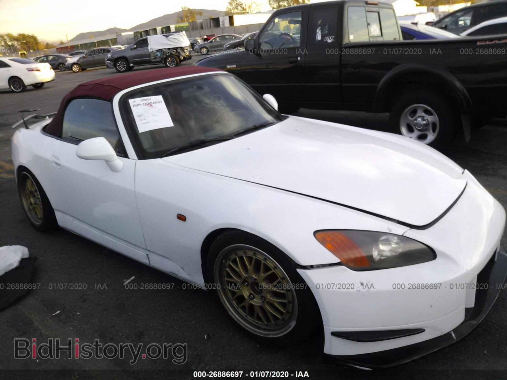 Фотография JHMAP11412T007885 - HONDA S2000 2002
