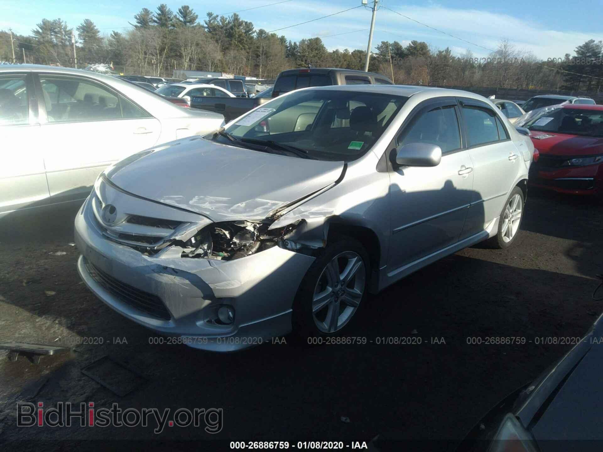 2013 TOYOTA COROLLA - VIN: 2T1BU4EEXDC947437 - Фото 2