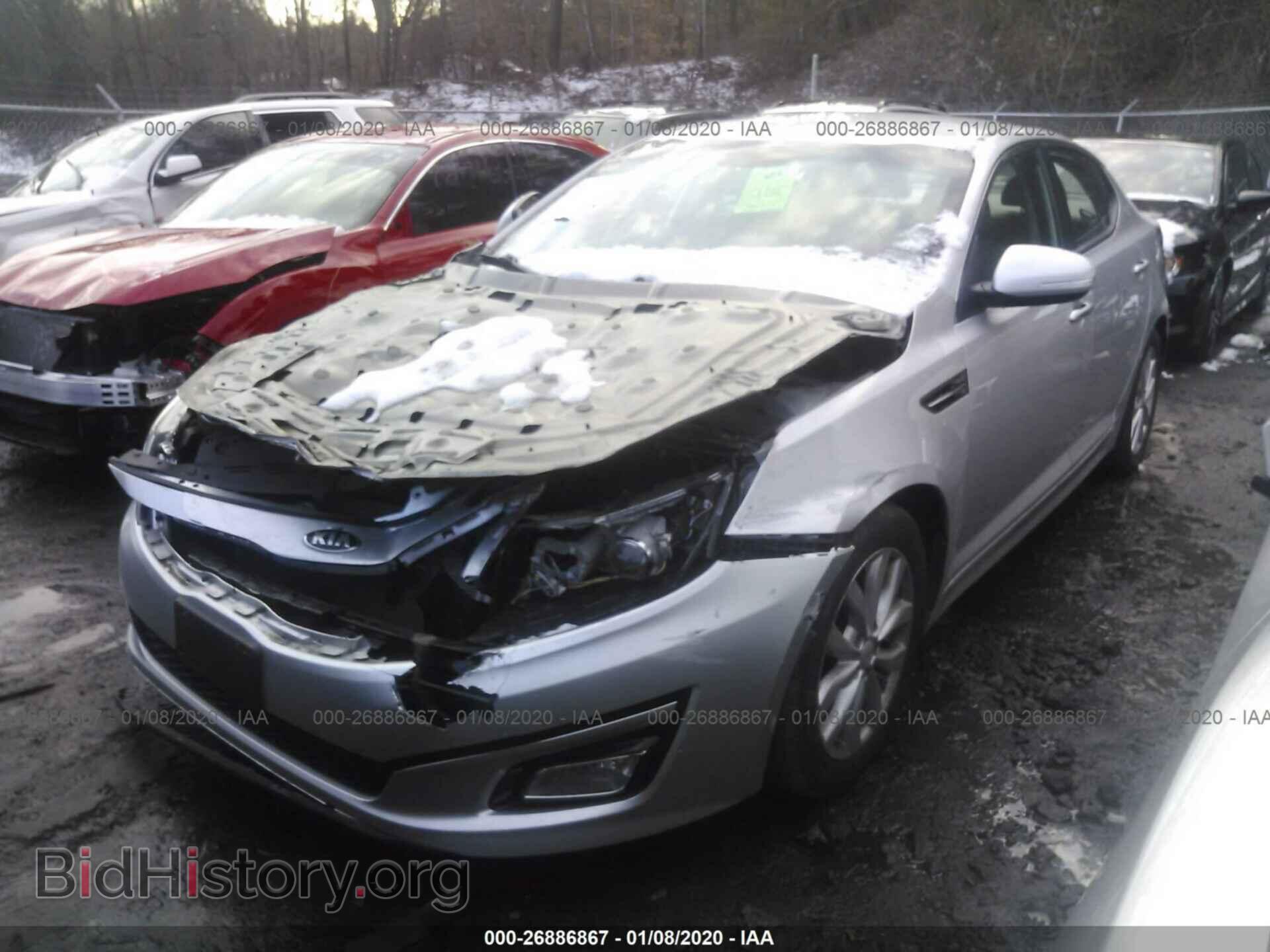 2014 KIA OPTIMA - VIN: 5XXGN4A74EG295709 - Фото 2