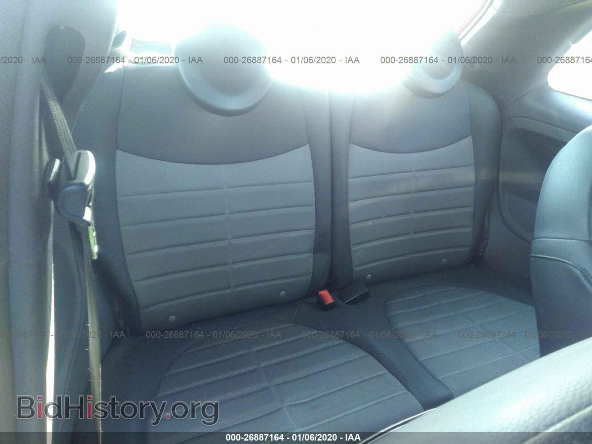 2012 FIAT 500 - VIN: 3C3CFFBR8CT200565 - Фото 8