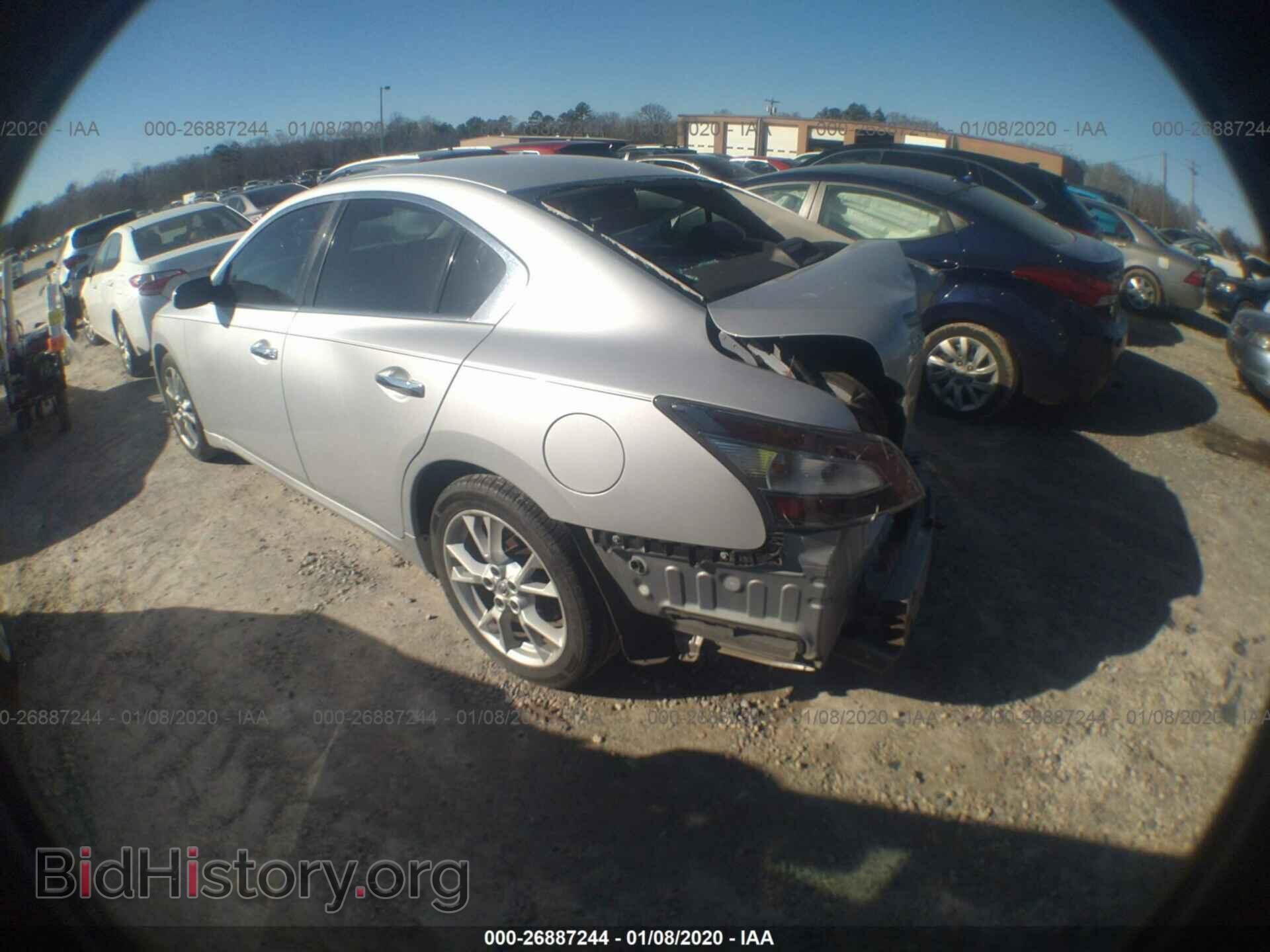 2012 NISSAN MAXIMA - VIN: 1N4AA5AP9CC825845 - Фото 3