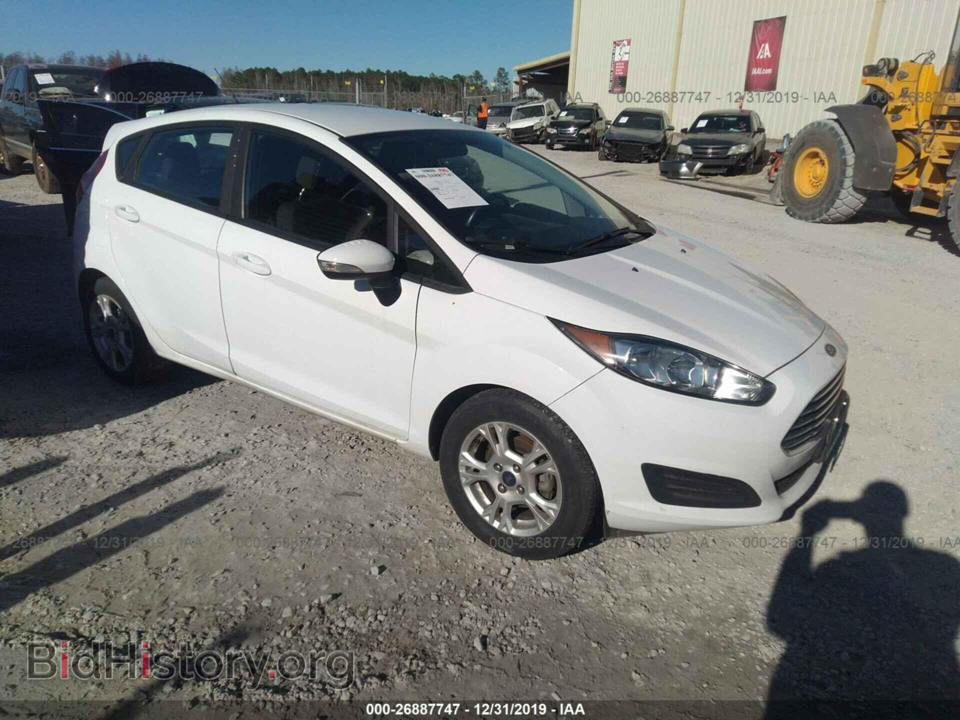 Photo 3FADP4EJXGM165573 - FORD FIESTA 2016