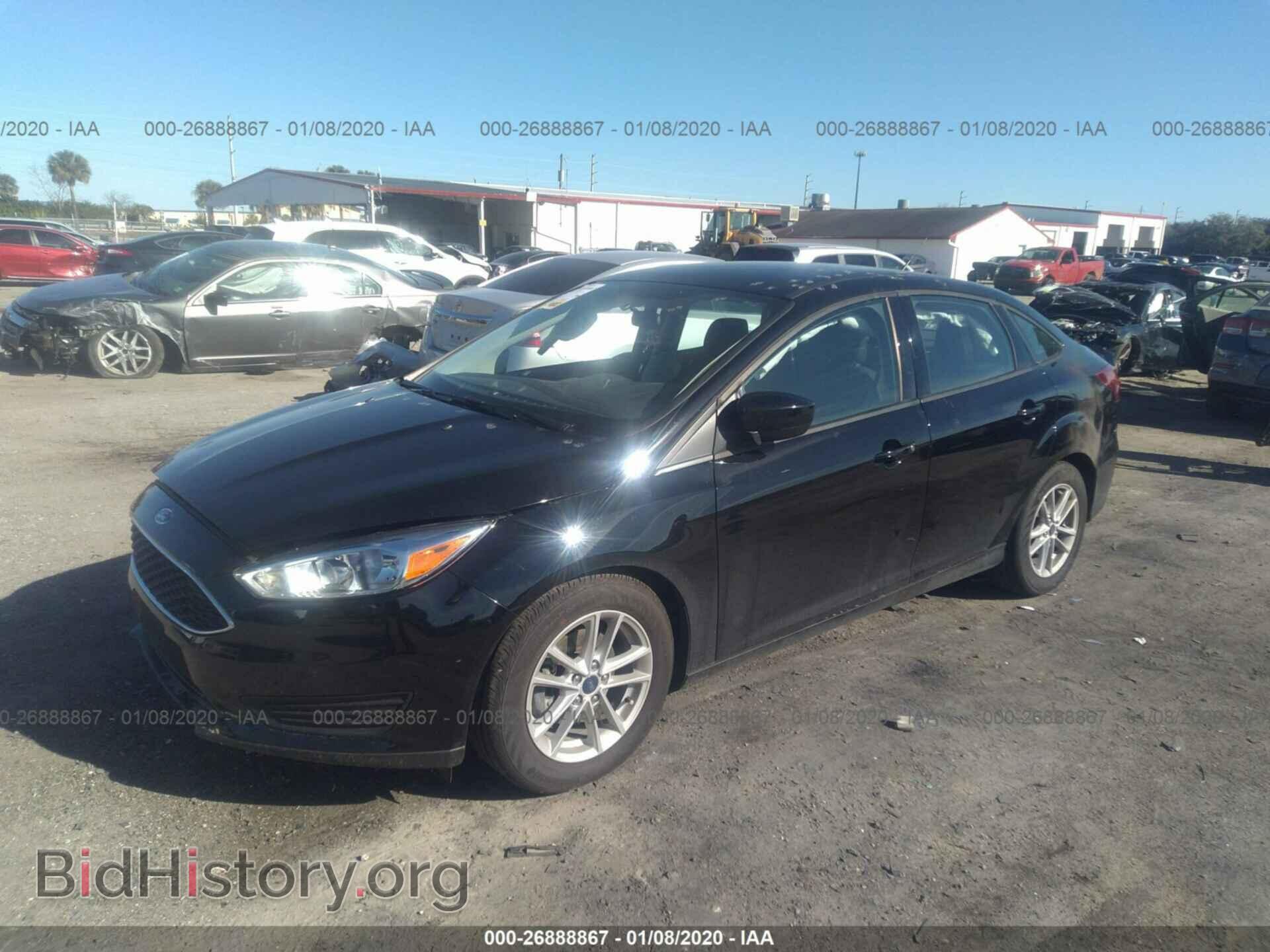 2018 FORD FOCUS - VIN: 1FADP3F24JL291504 - Фото 2