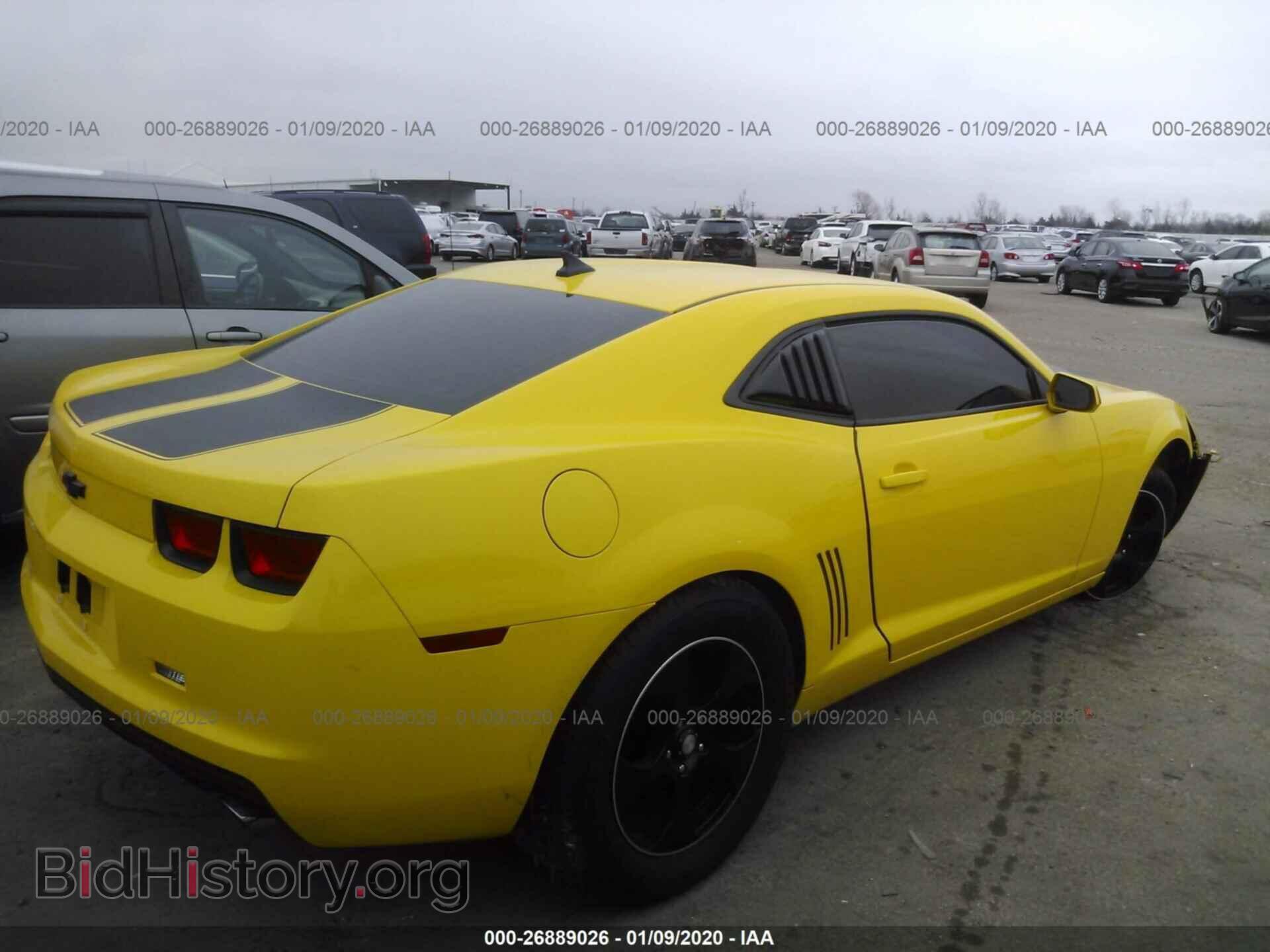 2010 CHEVROLET CAMARO - VIN: 2G1FE1EV3A9172139 - Фото 4