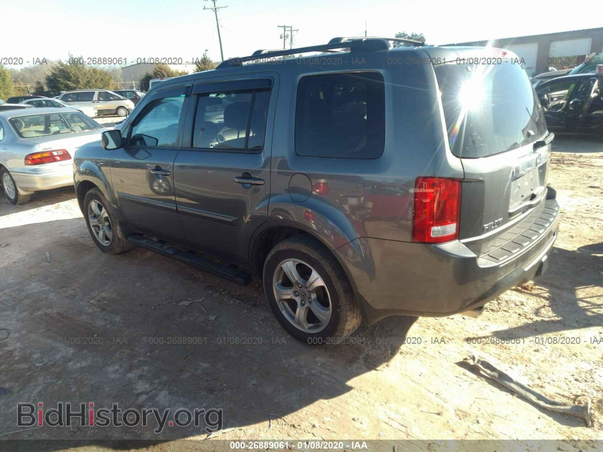 2012 HONDA PILOT - VIN: 5FNYF3H52CB026589 - Фото 3