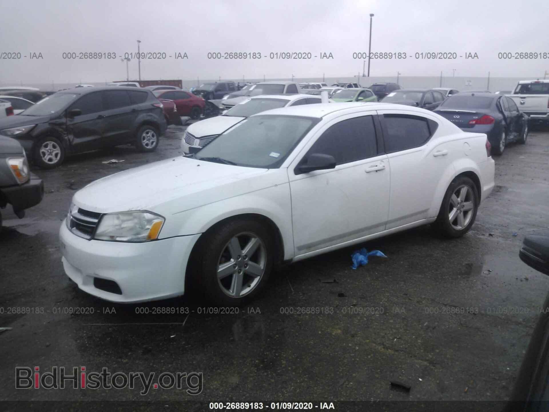 2013 DODGE AVENGER - VIN: 1C3CDZAB4DN517062 - Фото 2