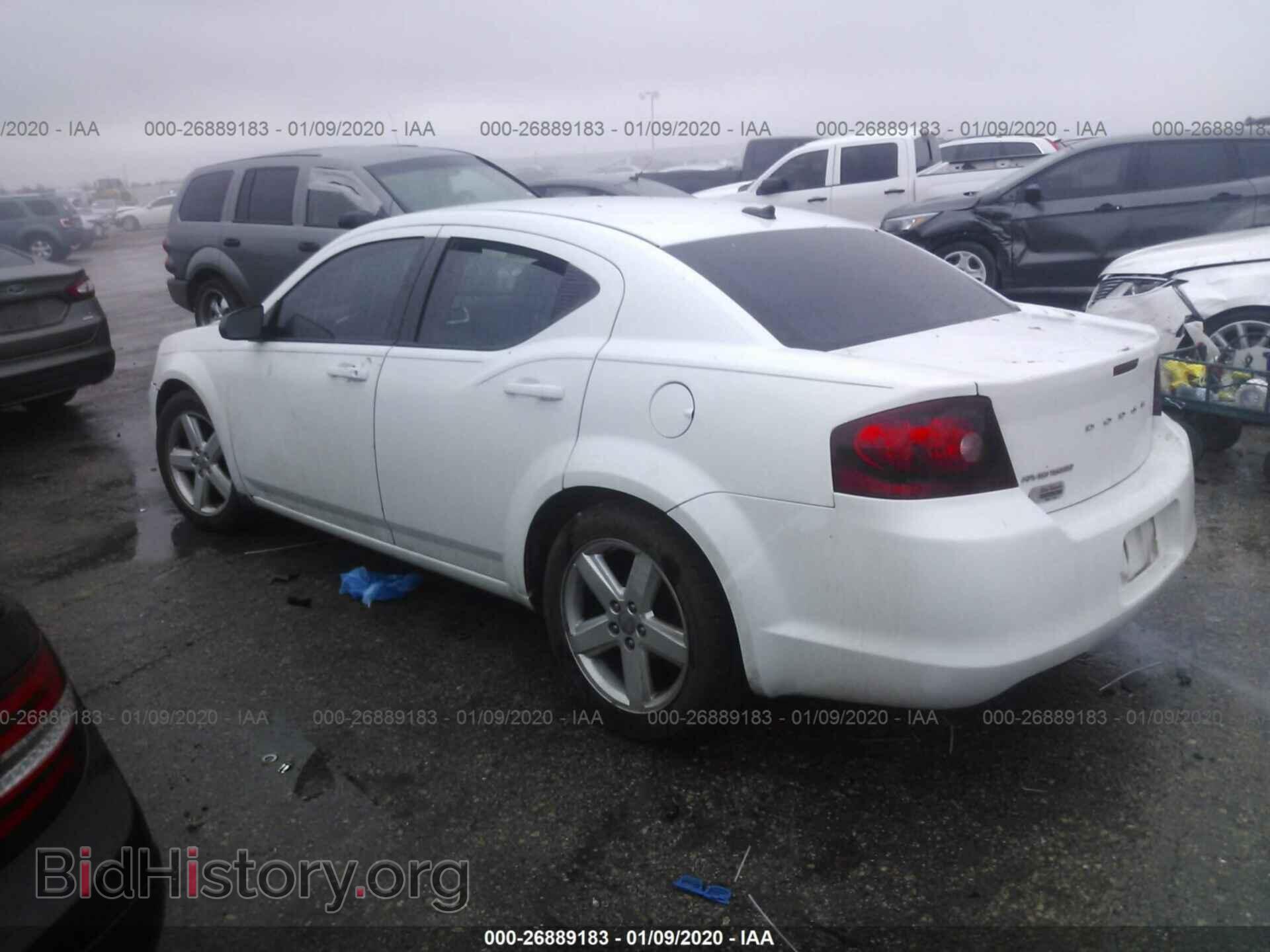 2013 DODGE AVENGER - VIN: 1C3CDZAB4DN517062 - Фото 3