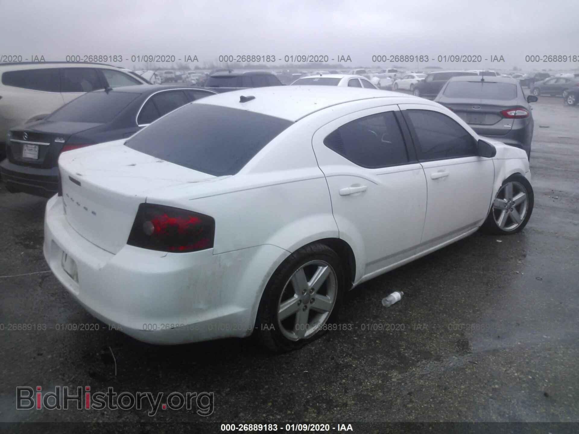 2013 DODGE AVENGER - VIN: 1C3CDZAB4DN517062 - Фото 4