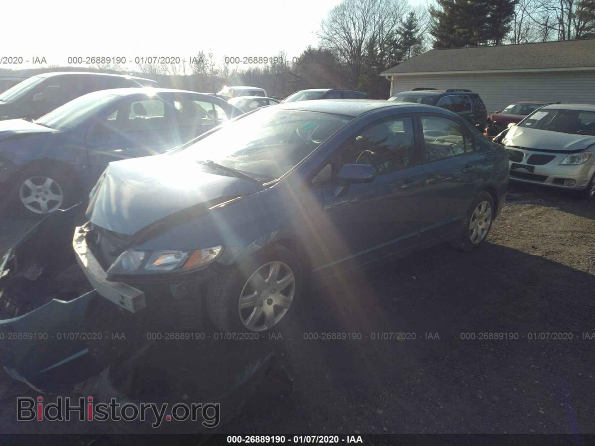 2011 HONDA CIVIC - VIN: 19XFA1F50BE033736 - Фото 2