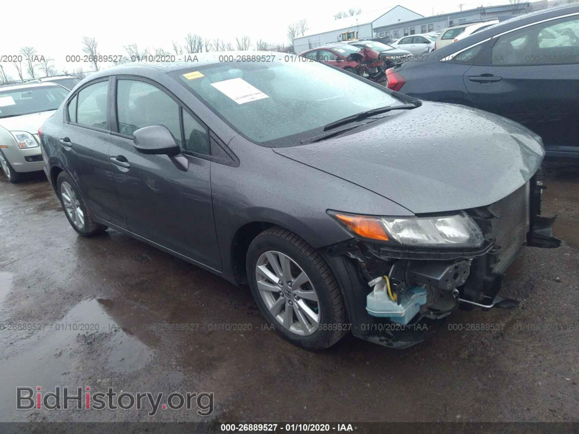 Фотография 19XFB2F87CE006726 - HONDA CIVIC 2012