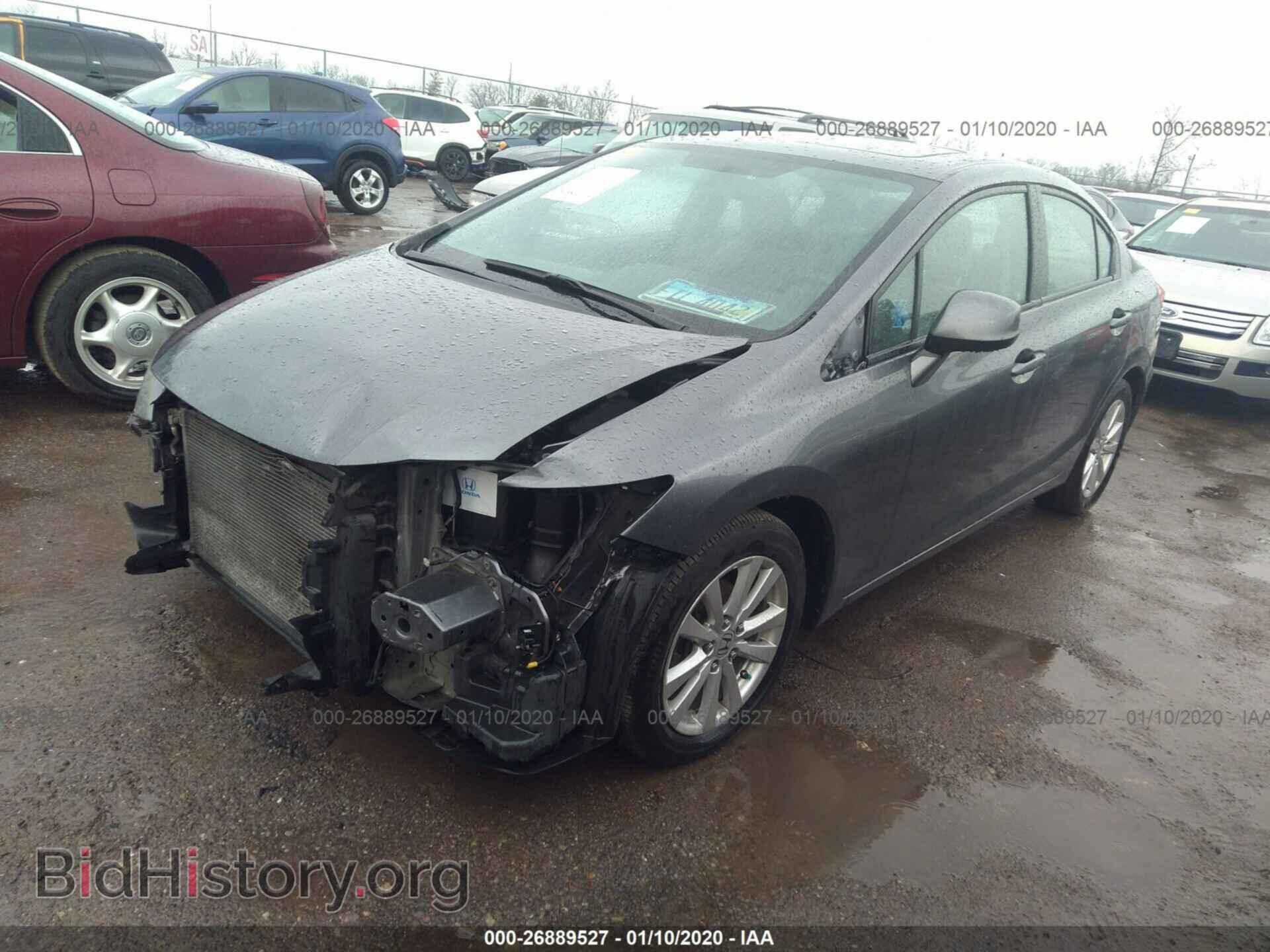 2012 HONDA CIVIC - VIN: 19XFB2F87CE006726 - Photo 2