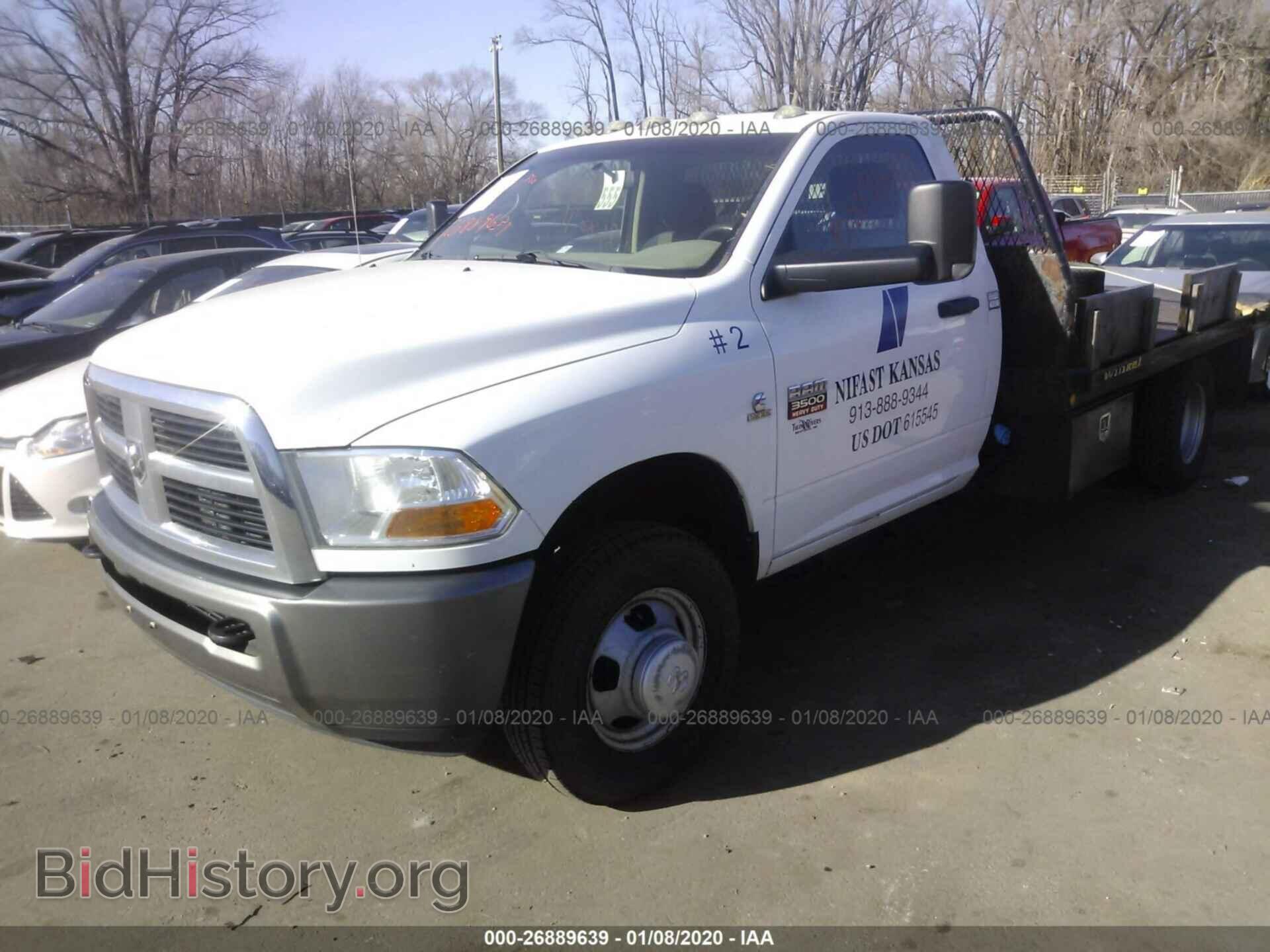 2011 DODGE RAM 3500 - VIN: 3D6WF4EL7BG604401 - Фото 2
