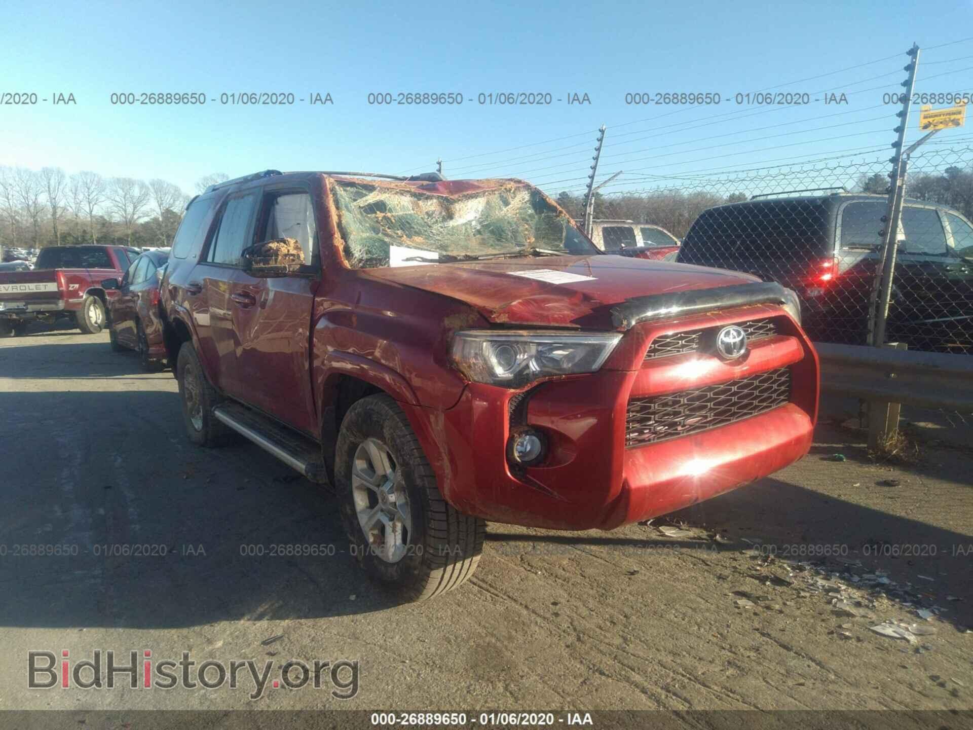 Фотография JTEZU5JR7G5124345 - TOYOTA 4RUNNER 2016