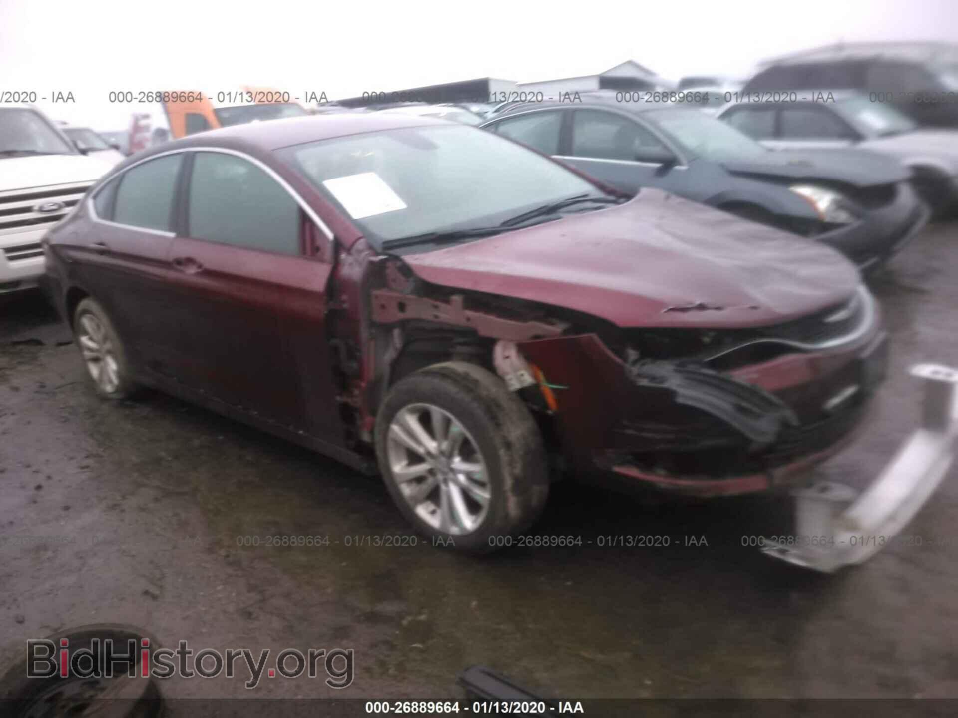 Photo 1C3CCCAB6FN728444 - CHRYSLER 200 2015