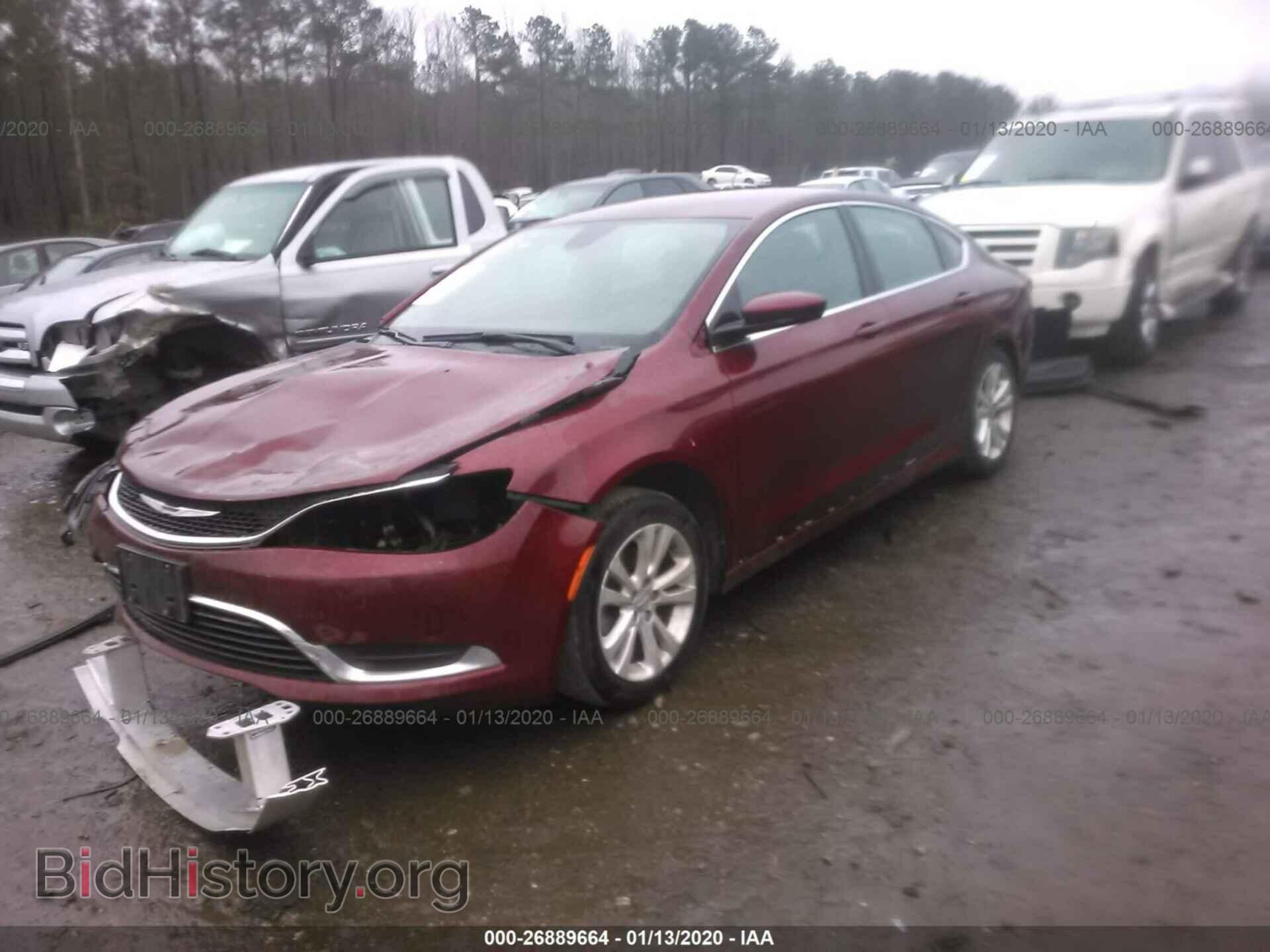 2015 CHRYSLER 200 - VIN: 1C3CCCAB6FN728444 - Photo 2