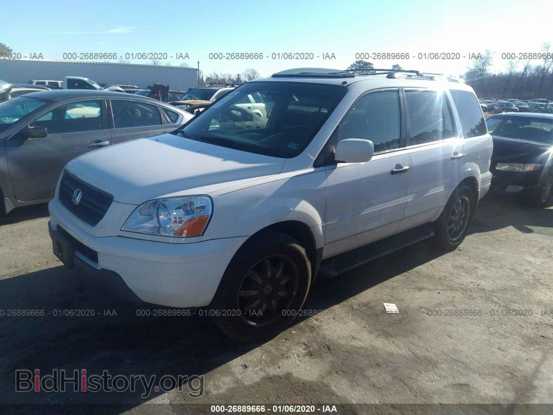 2005 HONDA PILOT - VIN: 2HKYF186X5H530955 - Фото 2