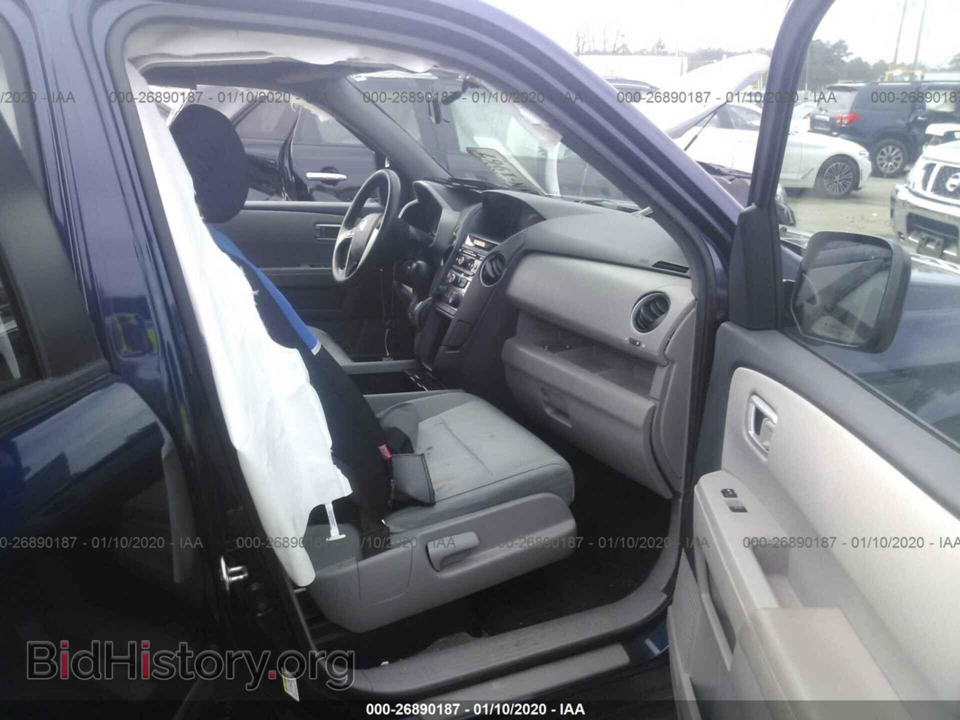 2014 HONDA PILOT - VIN: 5FNYF3H20EB011372 - Фото 5