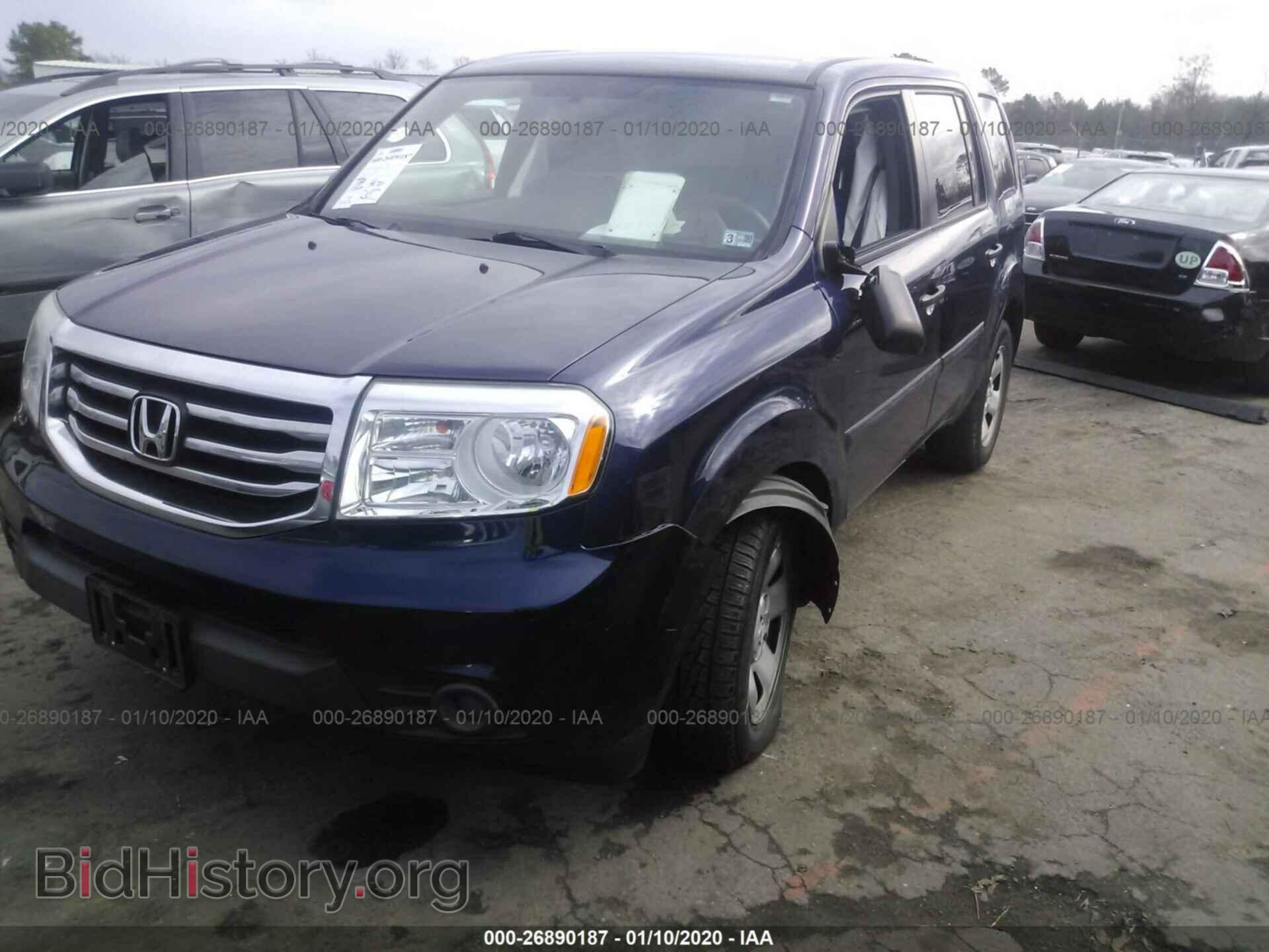 2014 HONDA PILOT - VIN: 5FNYF3H20EB011372 - Фото 6