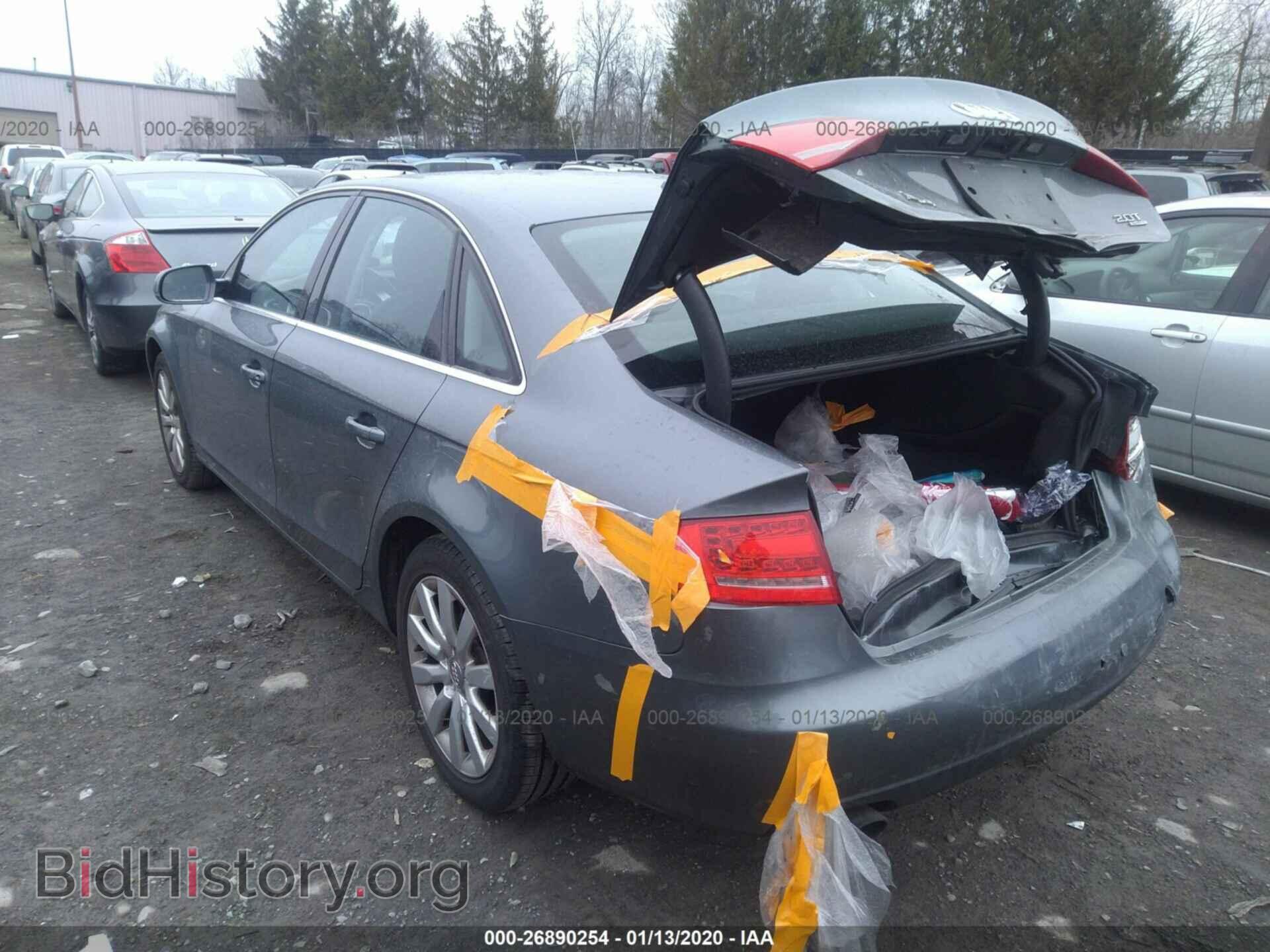 2012 AUDI A4 - VIN: WAUBFAFL7CA022166 - Photo 3