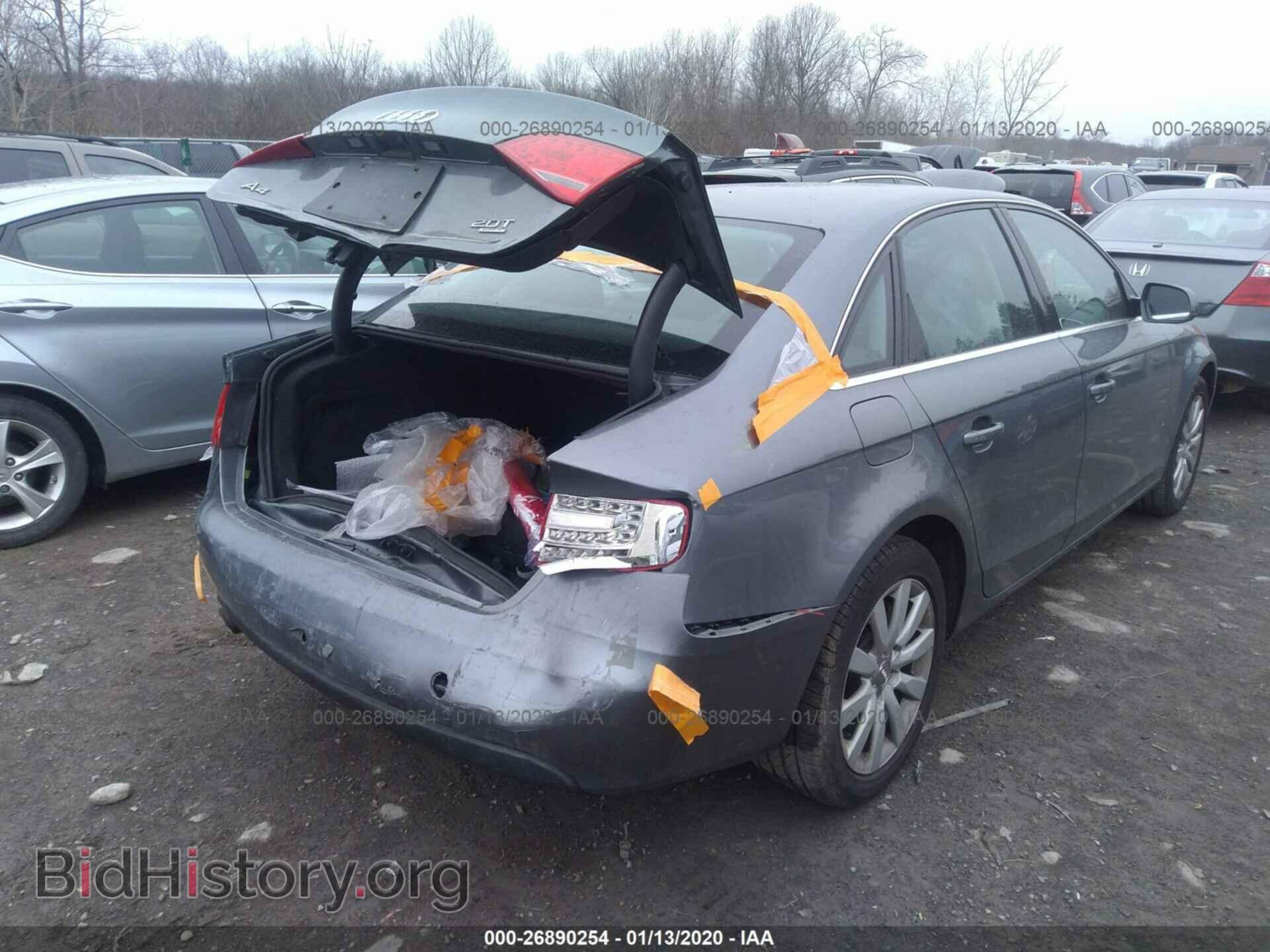 2012 AUDI A4 - VIN: WAUBFAFL7CA022166 - Photo 4