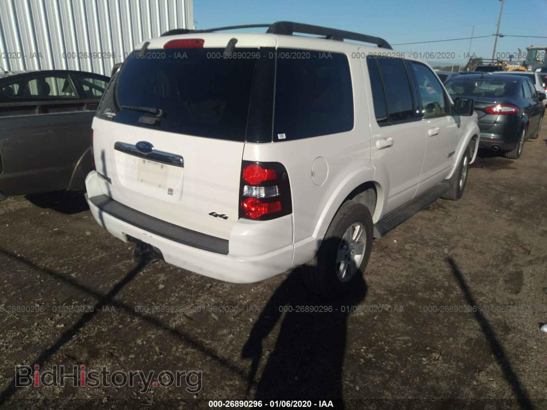 2008 FORD EXPLORER - VIN: 1FMEU73E88UA93022 - Фото 4